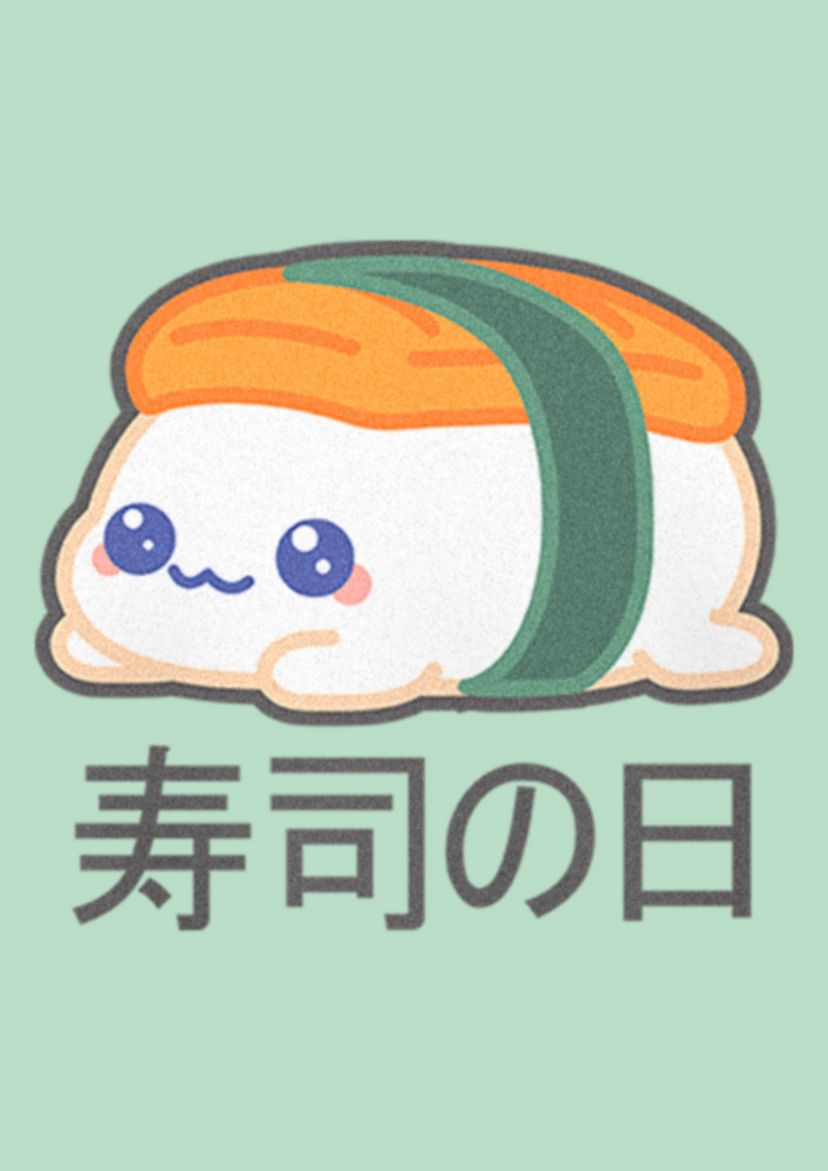 Sushi Sit Graphic T-Shirt
