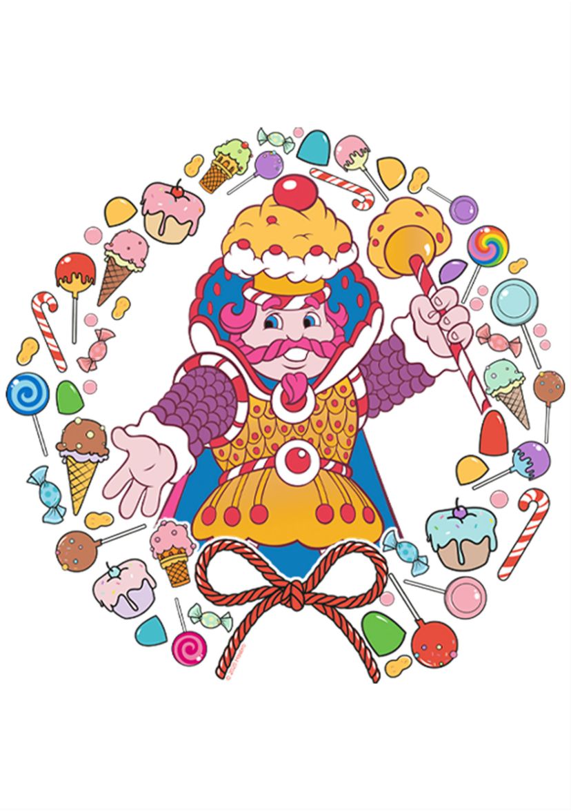 Girls 4-6x King of Candy Graphic T-Shirt