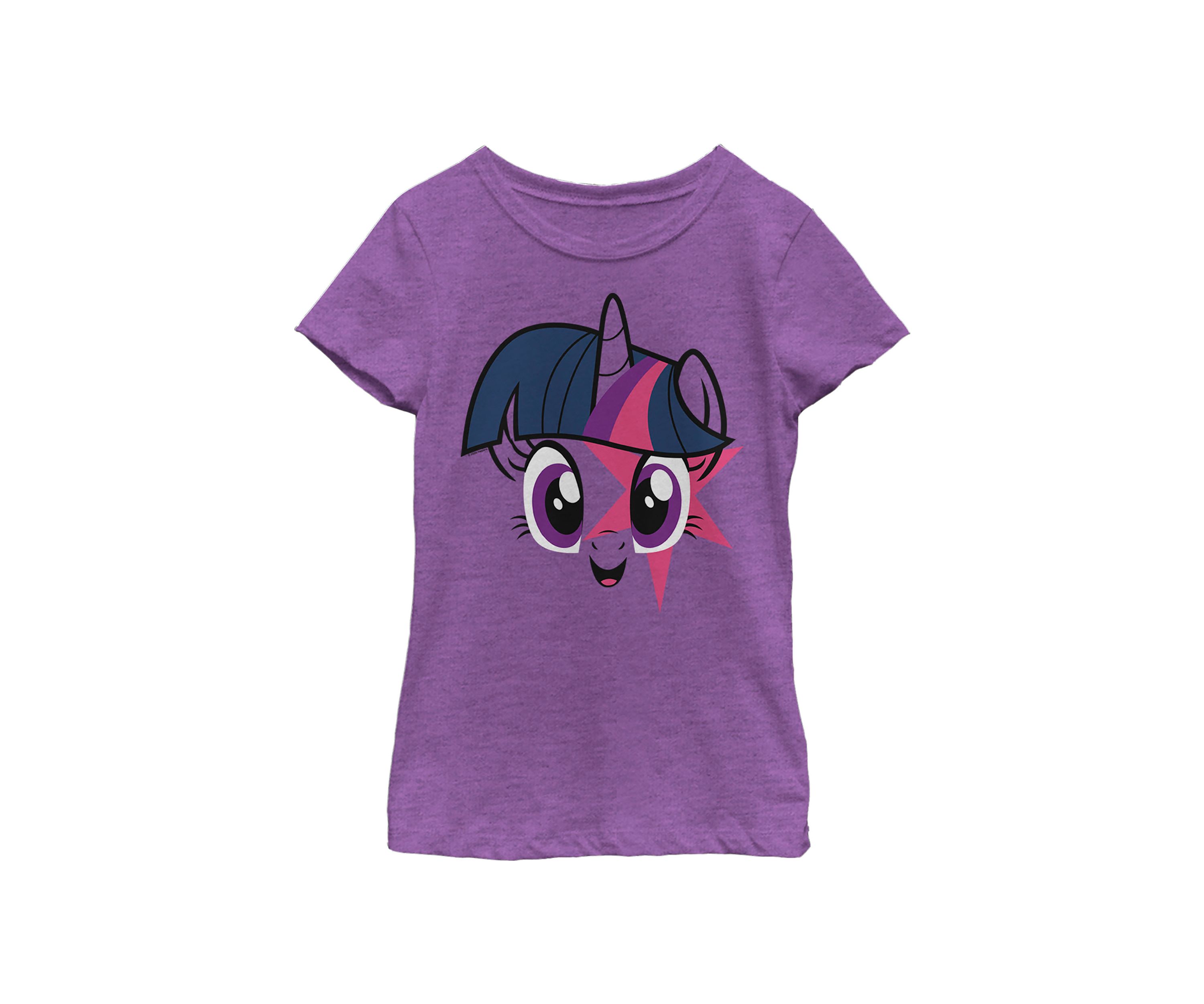 Girls 4-6x Twilight Sparkle Face Graphic T-Shirt