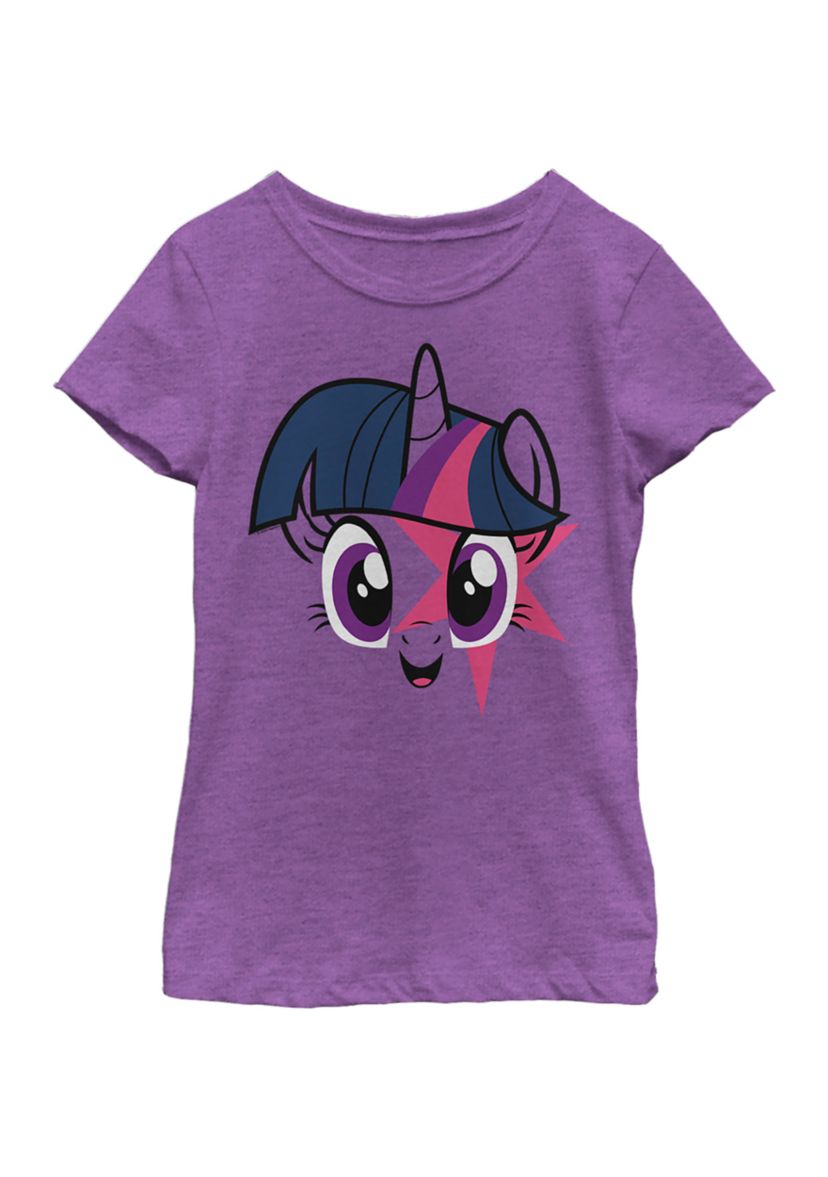 Girls 4-6x Twilight Sparkle Face Graphic T-Shirt