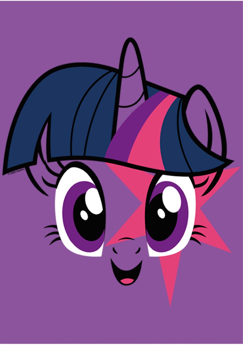 Girls 4-6x Twilight Sparkle Face Graphic T-Shirt