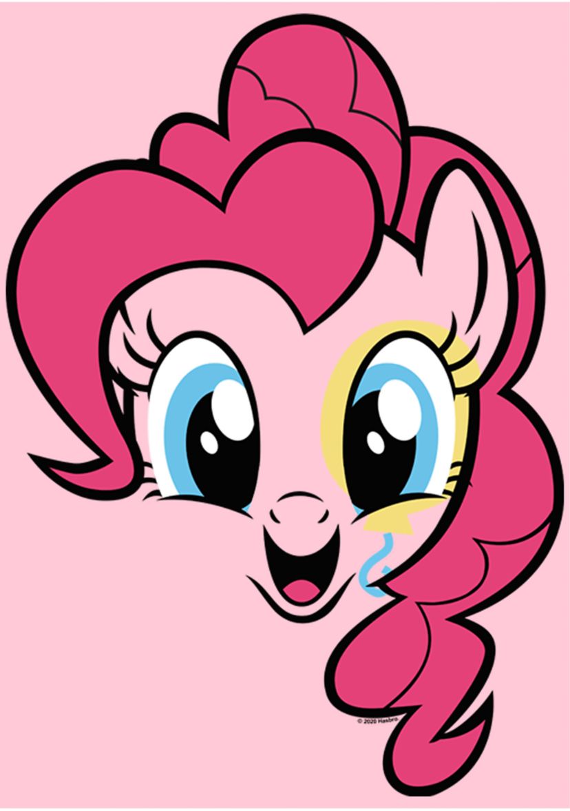 Girls 4-6x Pinkie Pie Face Top