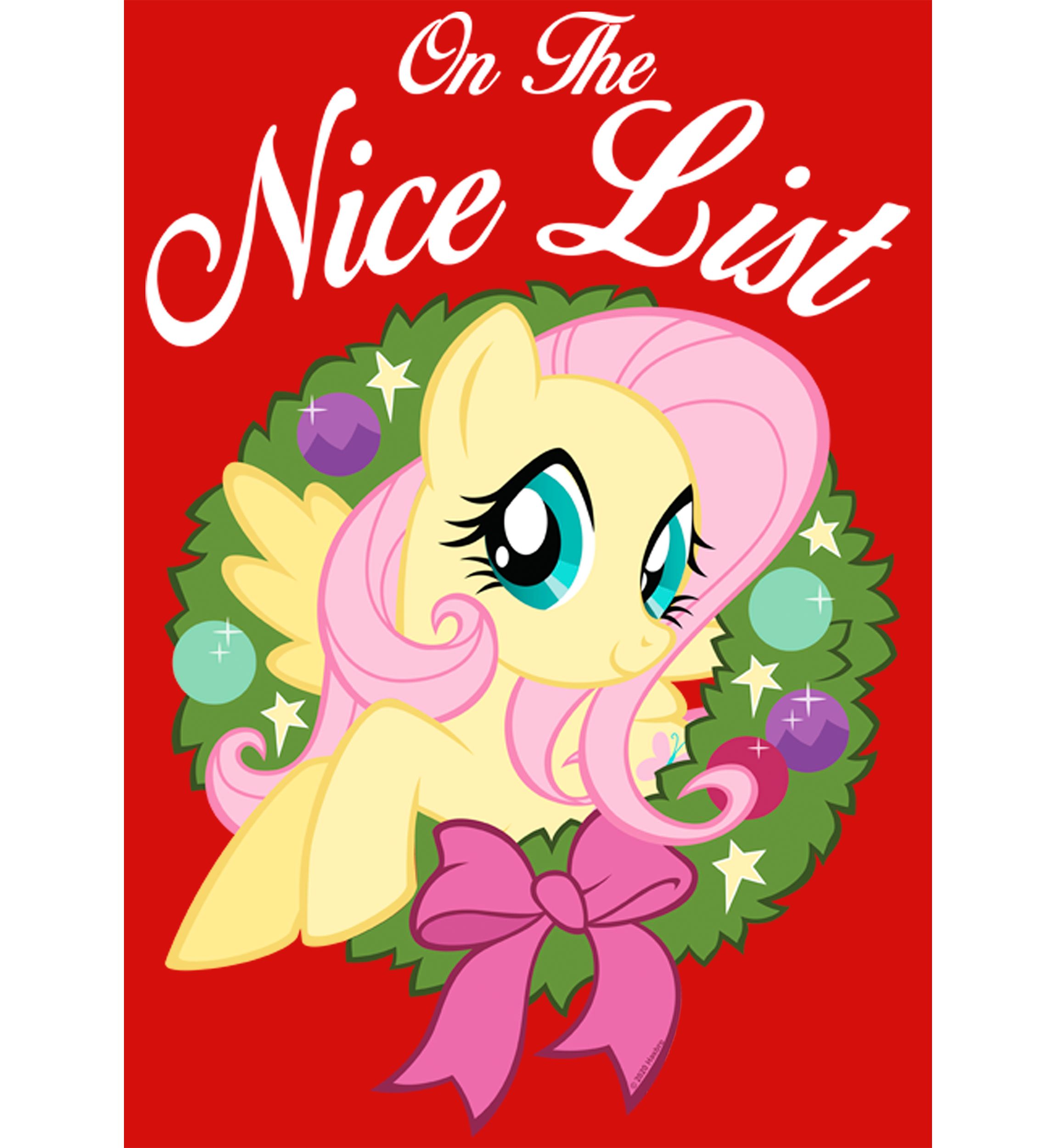 Girls 4-6x Nice List Fluttershy Top