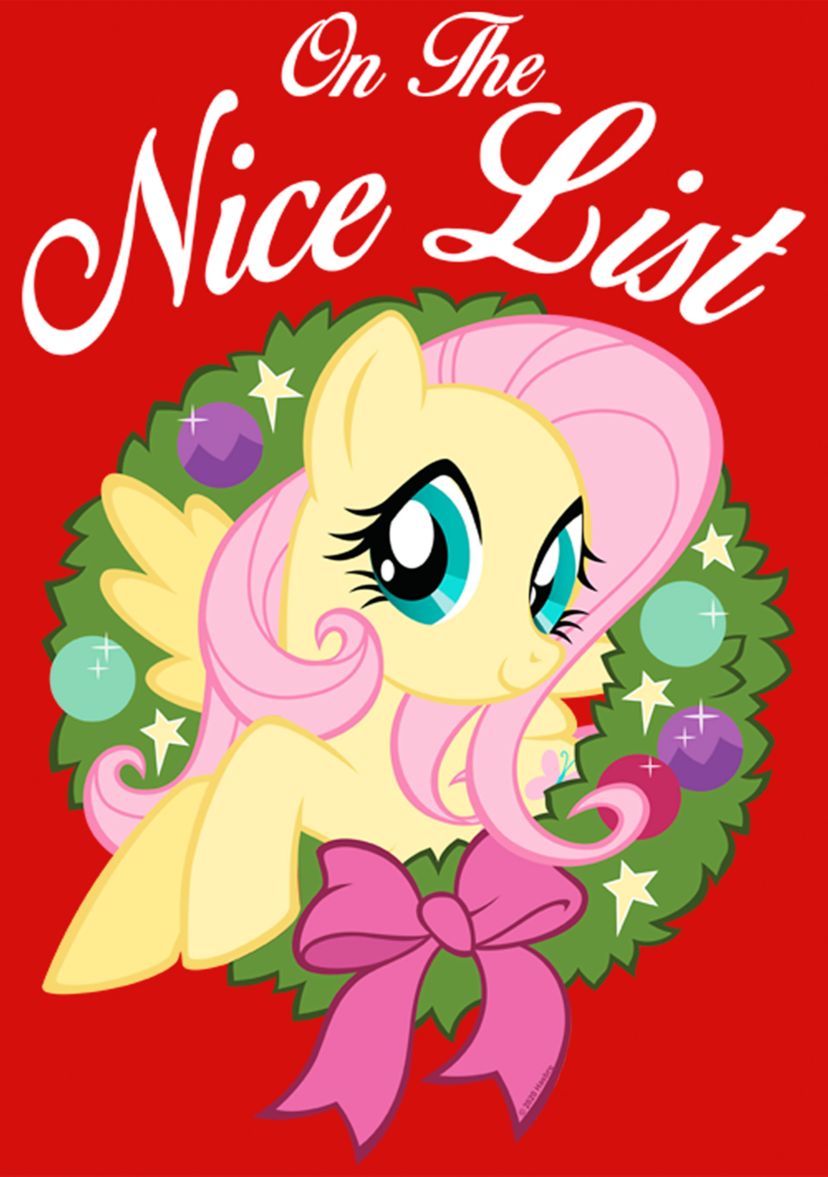 Girls 4-6x Nice List Fluttershy Top