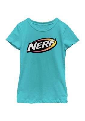 Nerf Girls 4-6x Orange and Red Graphic T-Shirt