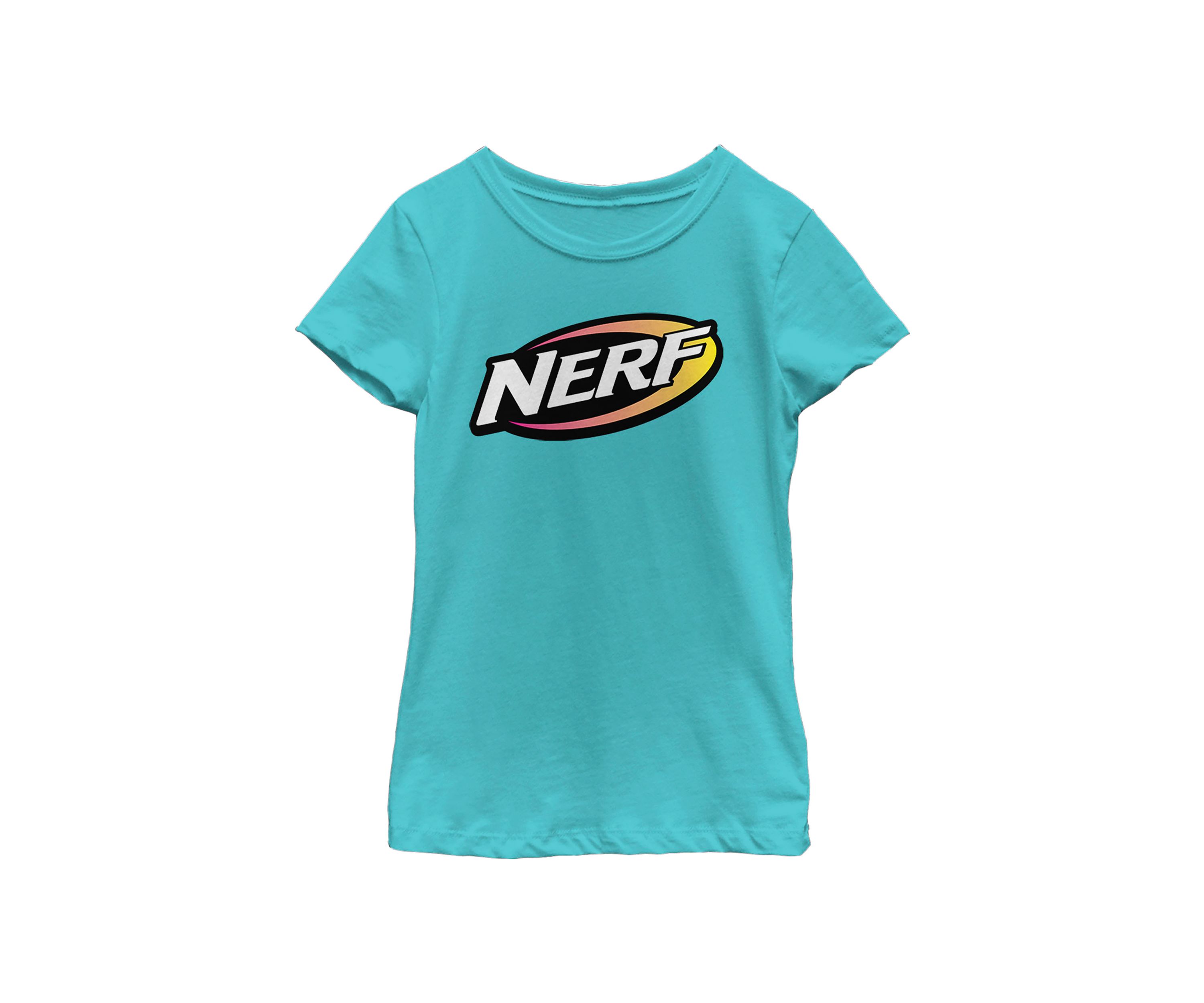 Girls 4-6x Orange and Red Graphic T-Shirt