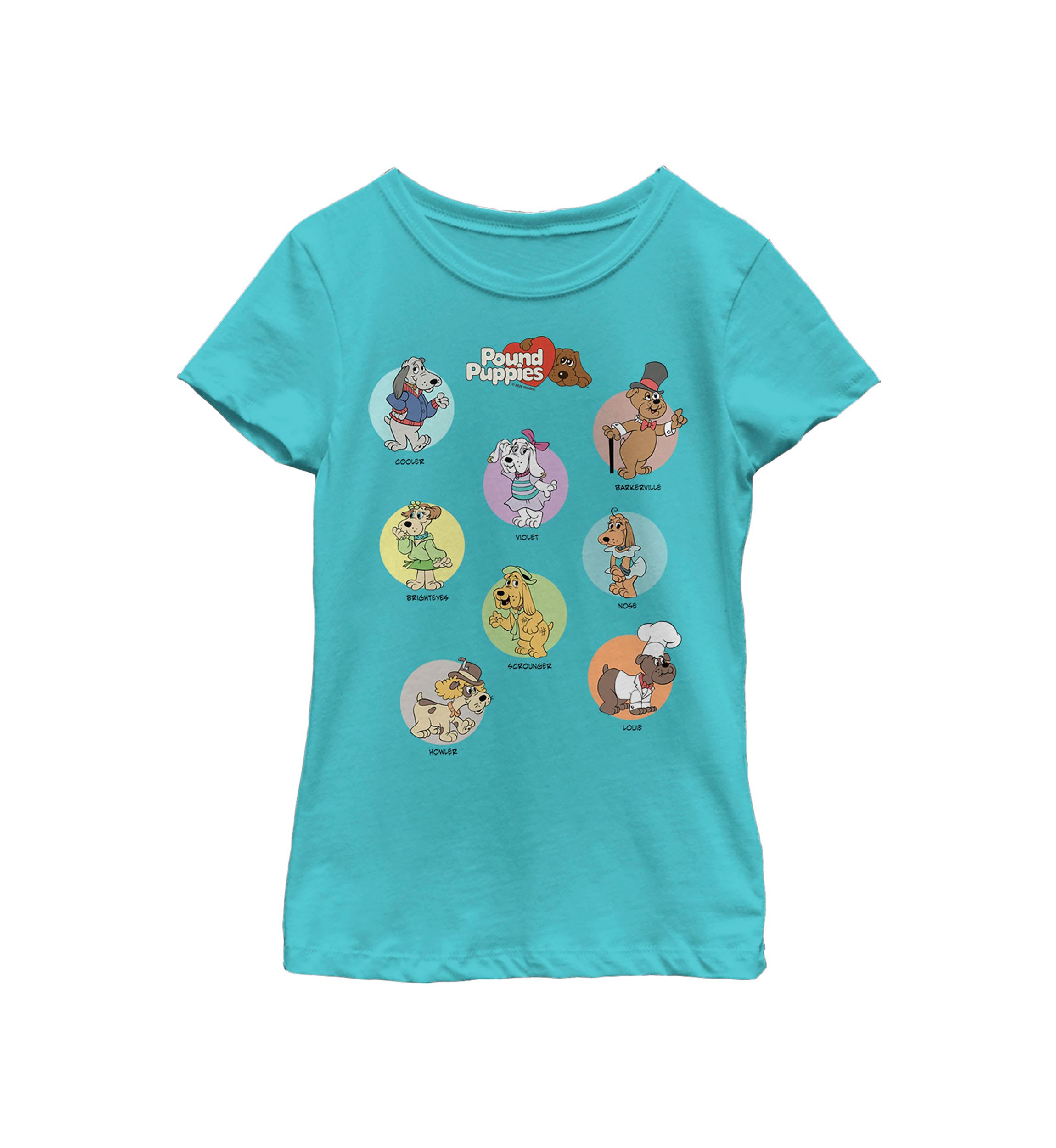 Girls 4-6x Cool and Pups Graphic T-Shirt