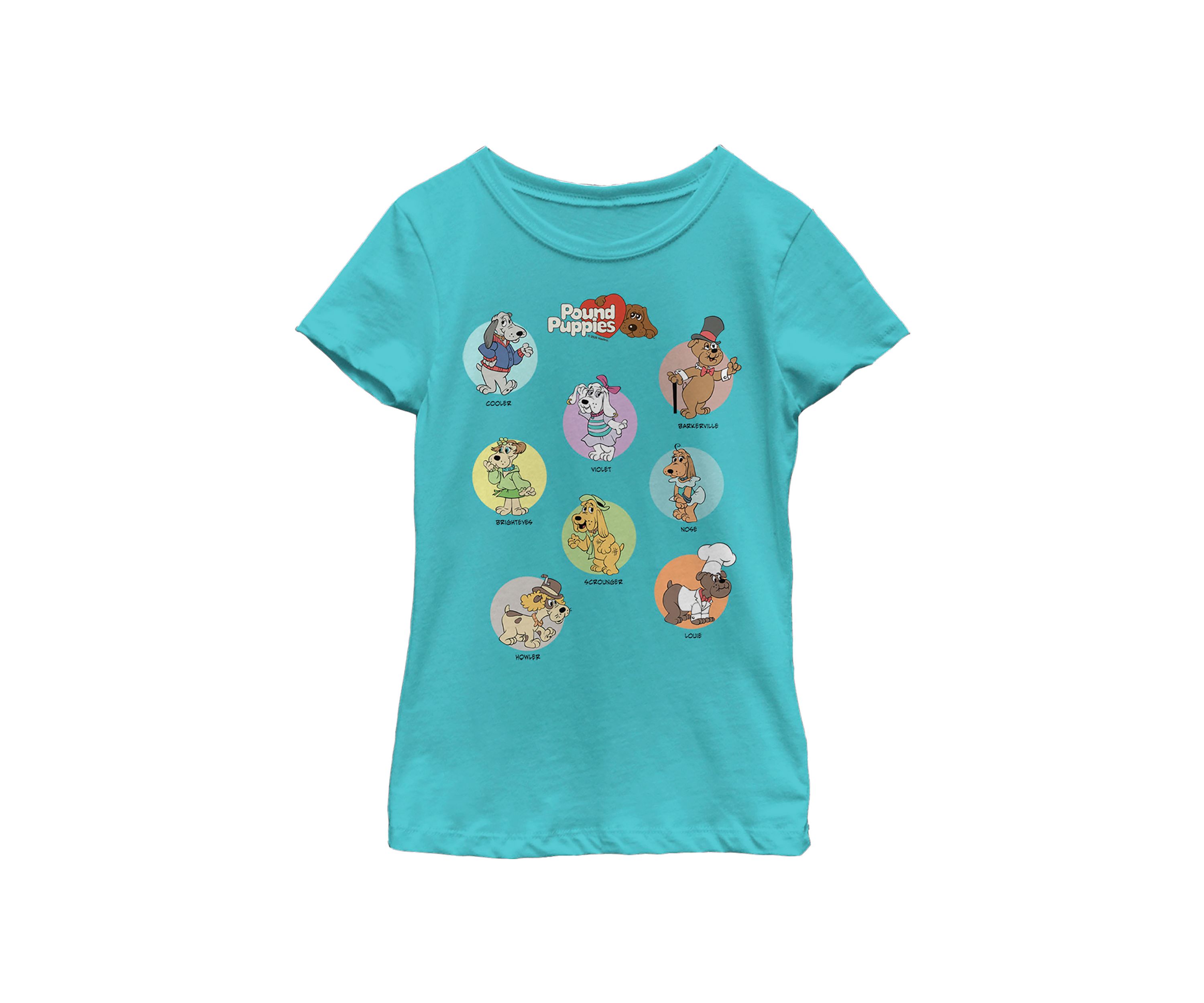 Girls 4-6x Cool and Pups Graphic T-Shirt