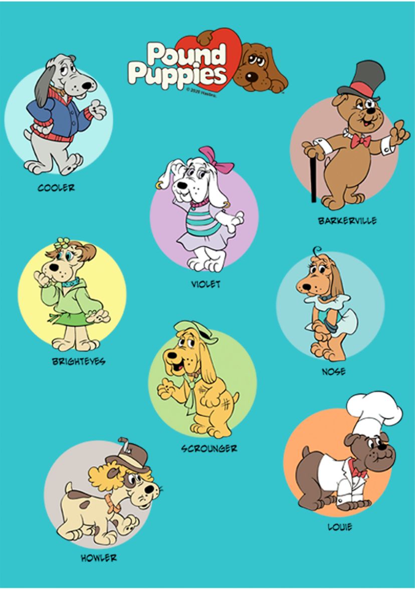 Girls 4-6x Cool and Pups Graphic T-Shirt