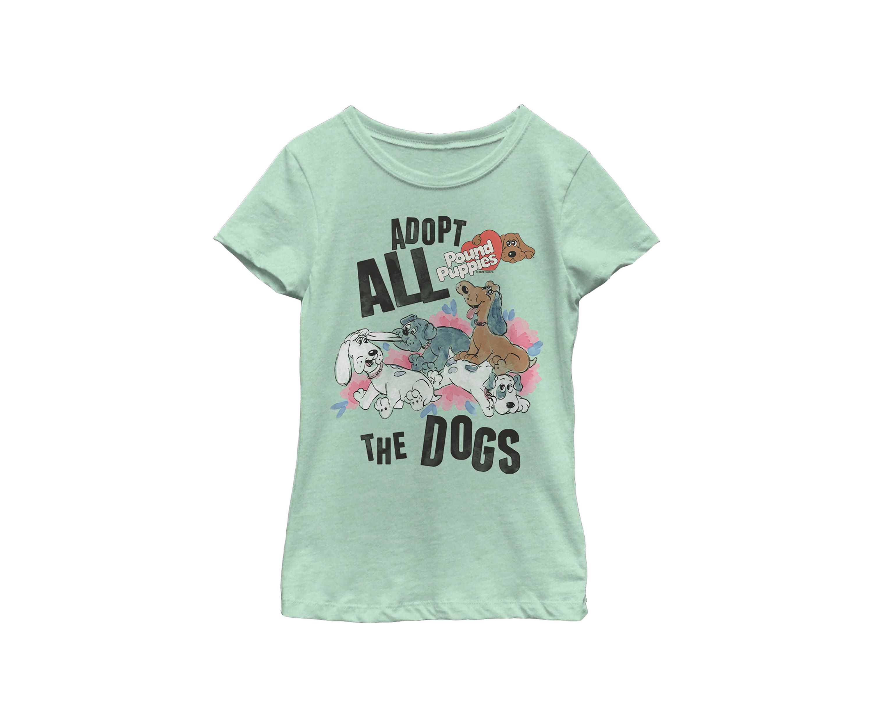 Girls 4-6x Adopt Em All Graphic T-Shirt