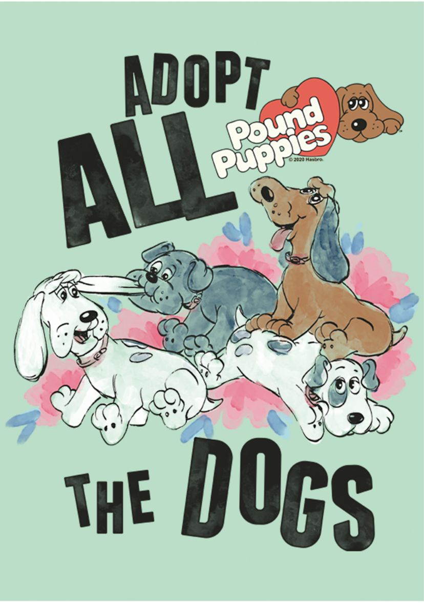 Girls 4-6x Adopt Em All Graphic T-Shirt