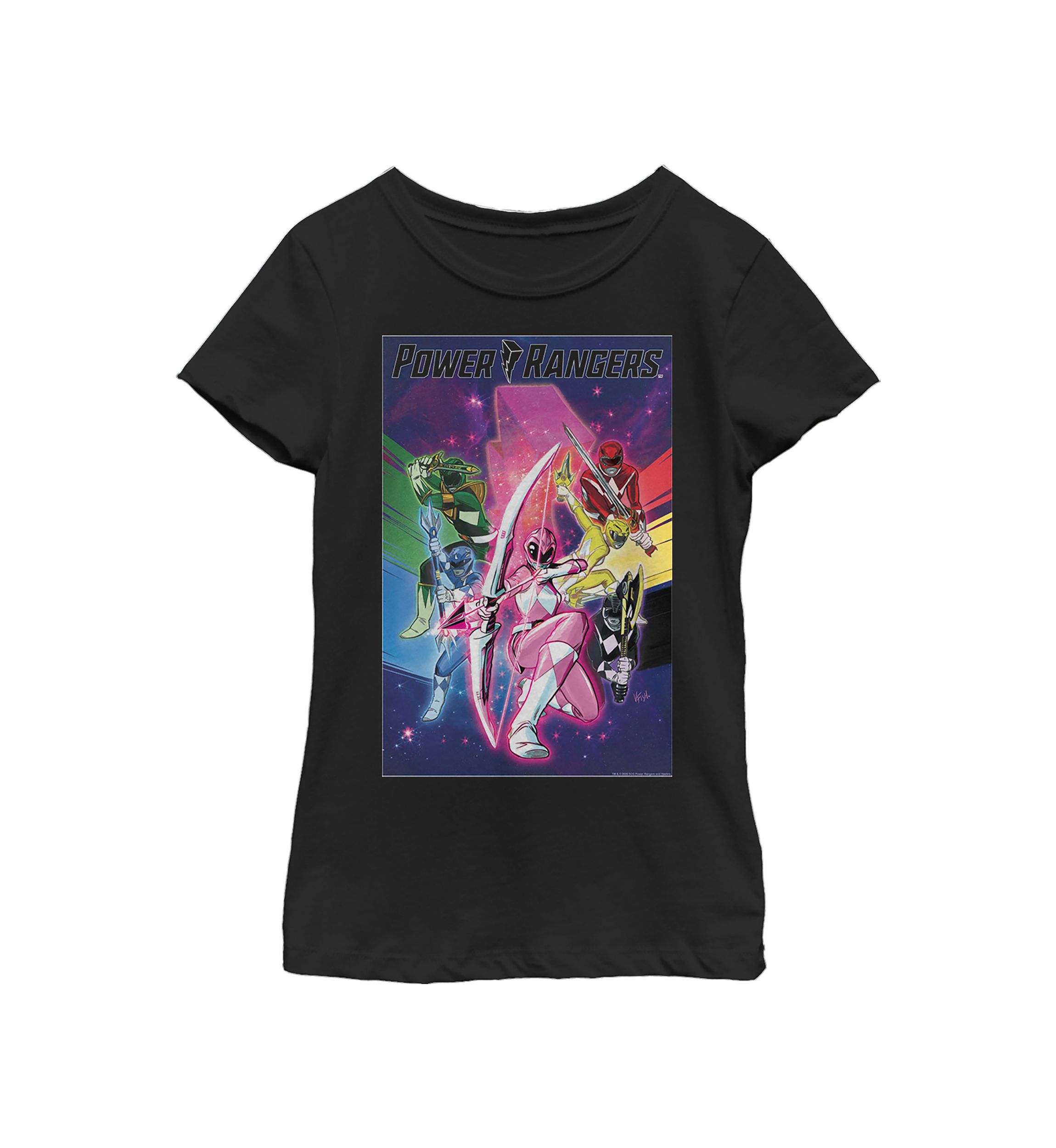 Girls 4-6x Colorful Poster Graphic T-Shirt