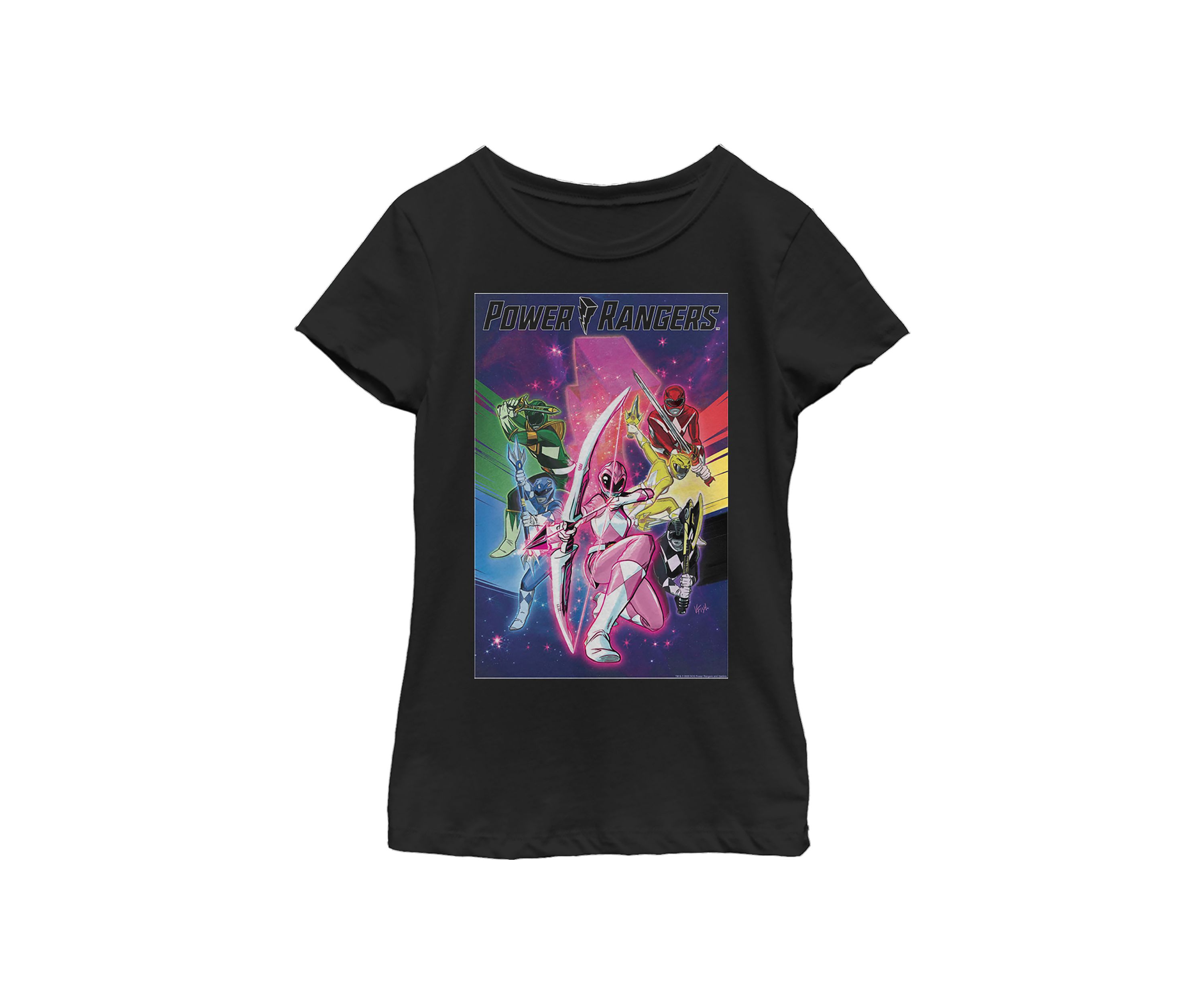 Girls 4-6x Colorful Poster Graphic T-Shirt