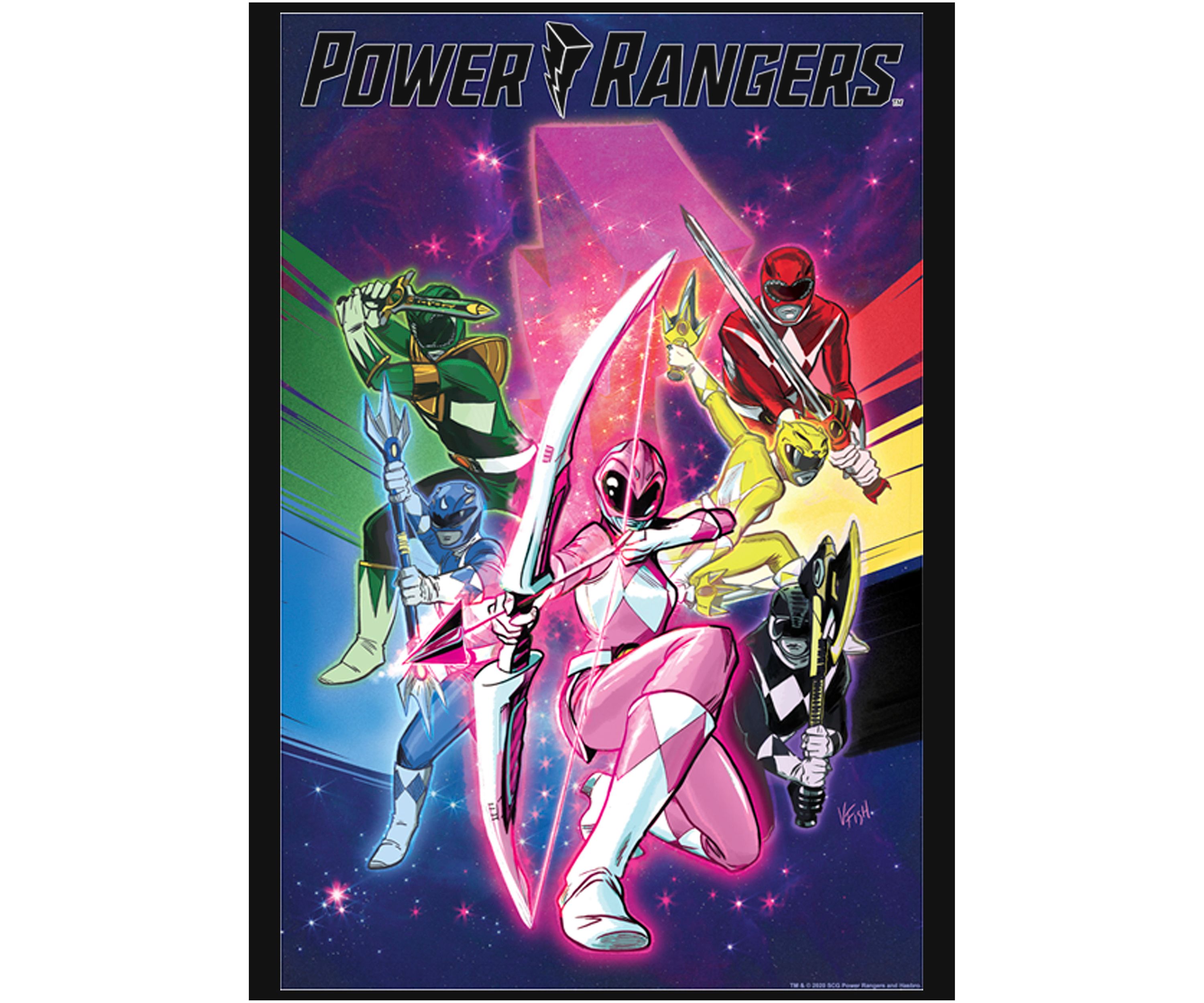 Girls 4-6x Colorful Poster Graphic T-Shirt
