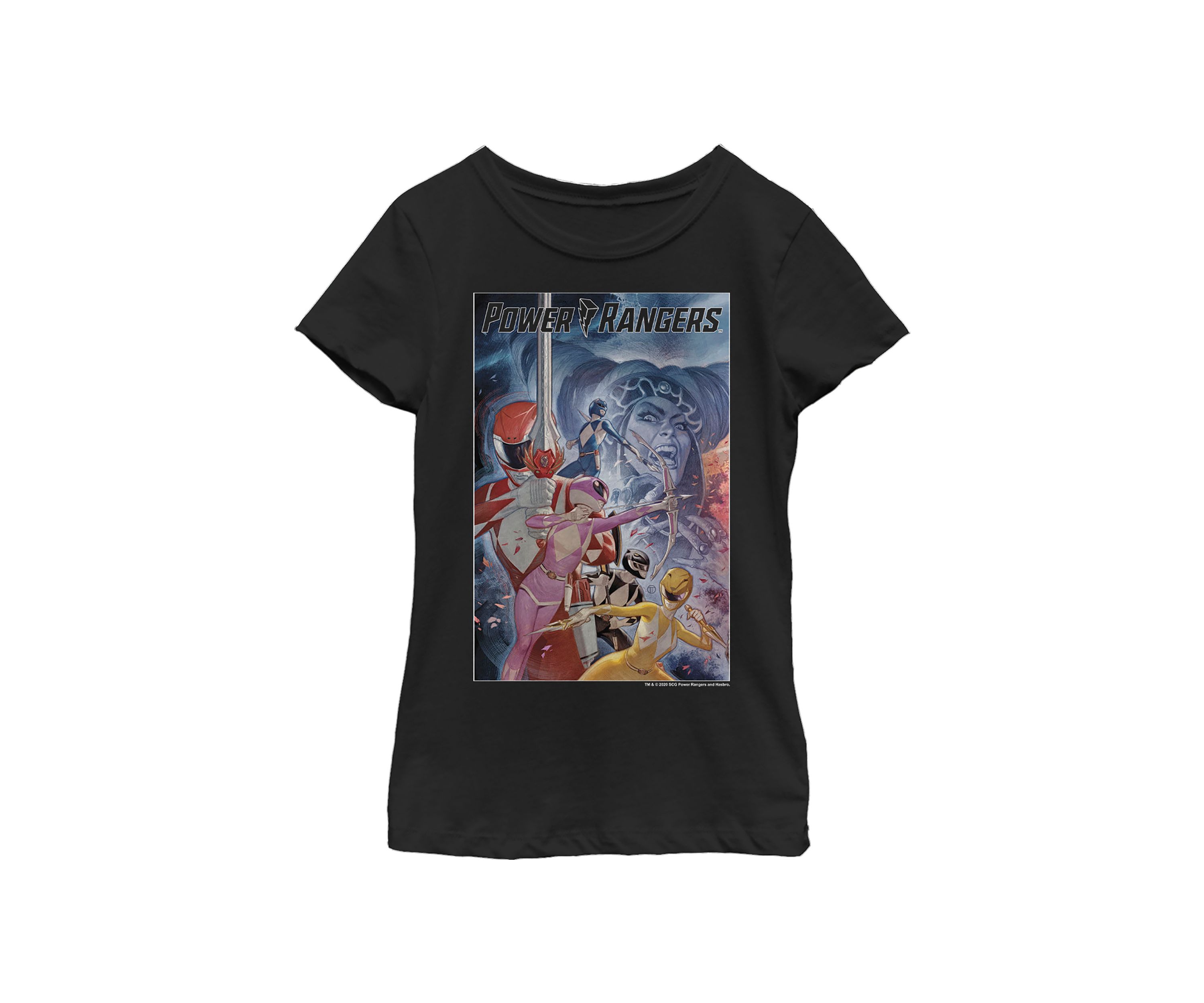 Power Rangers Girls 4-6x Repulsa Poster Graphic T-Shirt | Belk