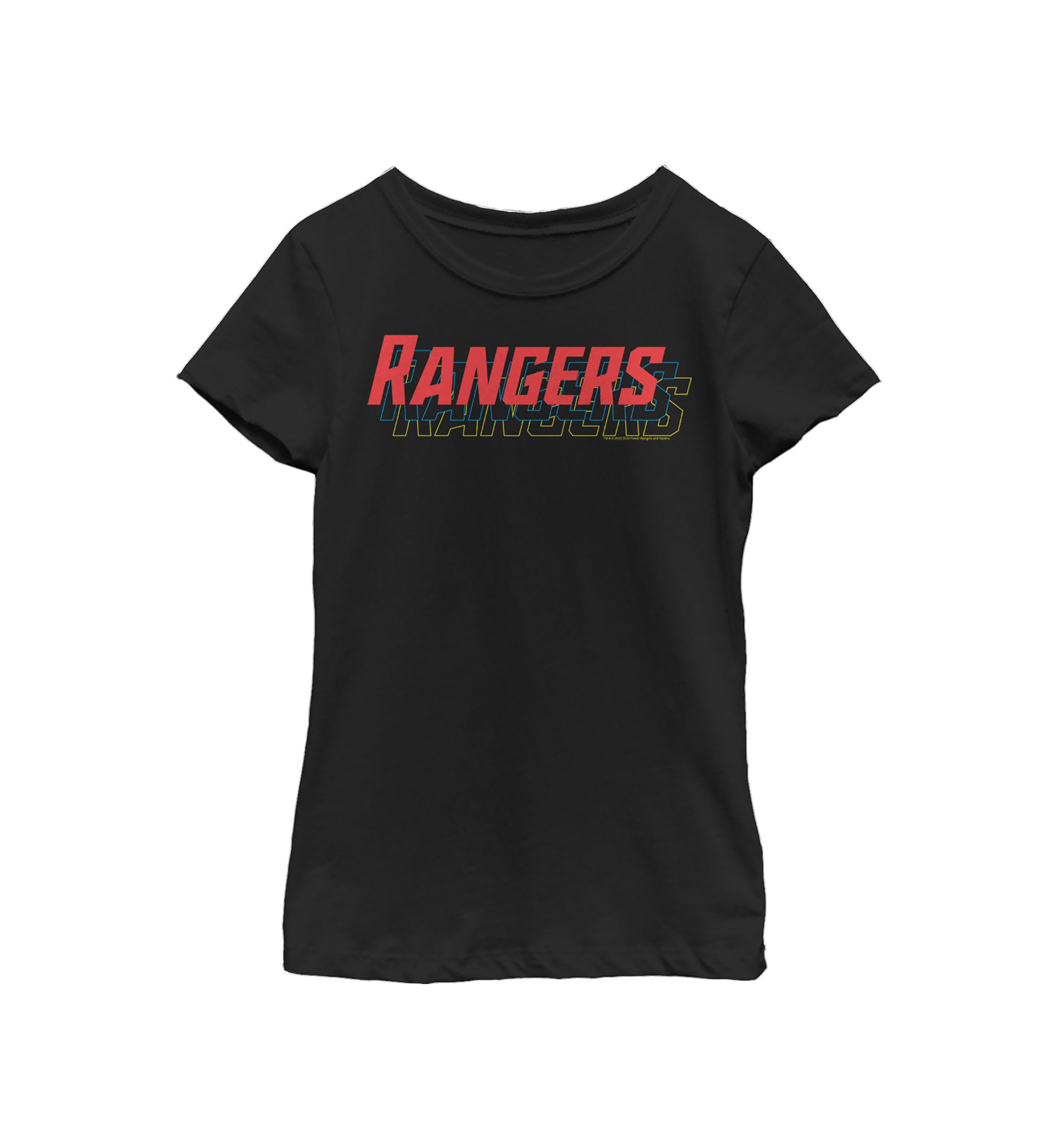 Girls 4-6x Rangers Stack Graphic T-Shirt