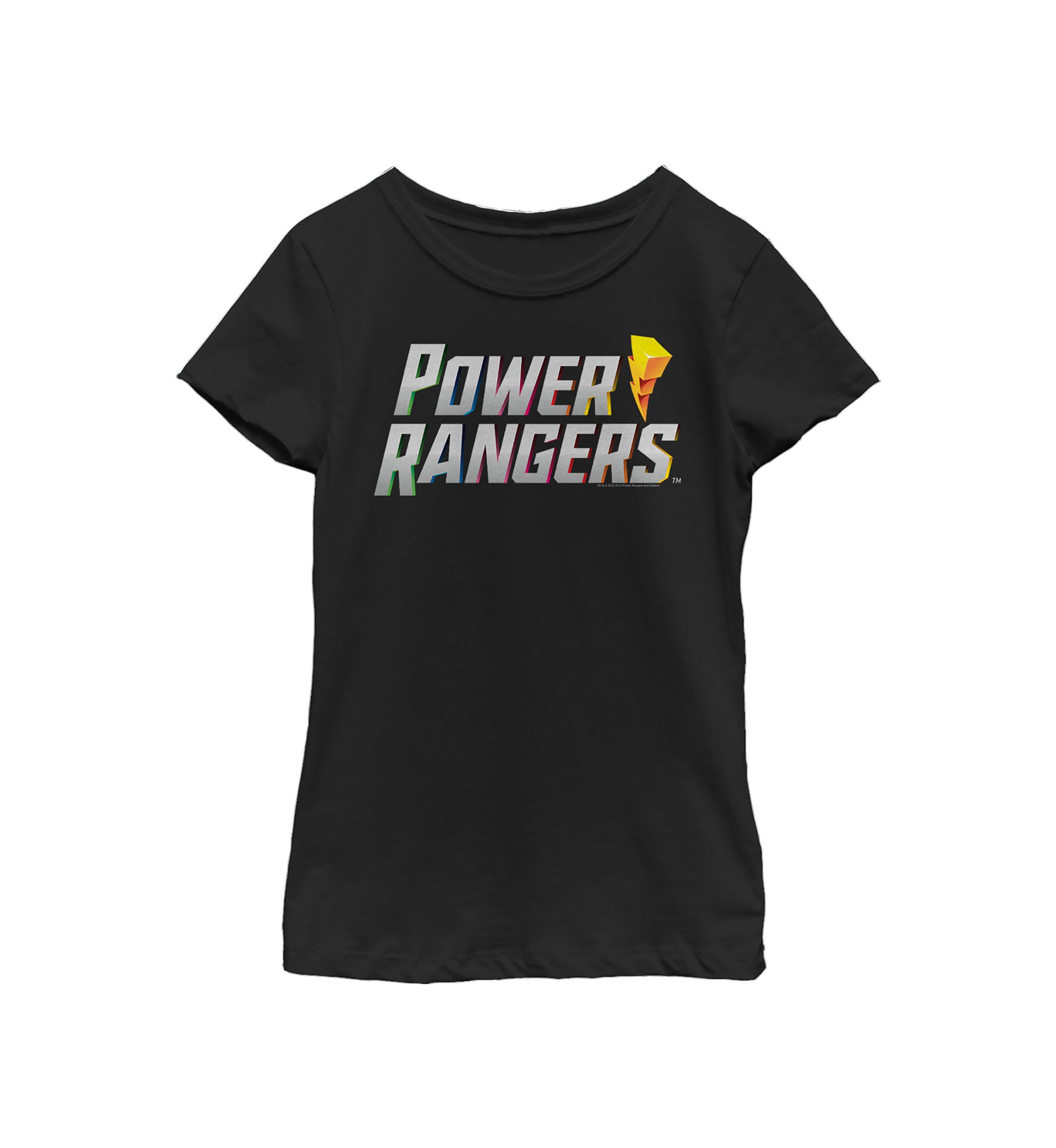 Girls 4-6x Power 3D Logo Graphic T-Shirt
