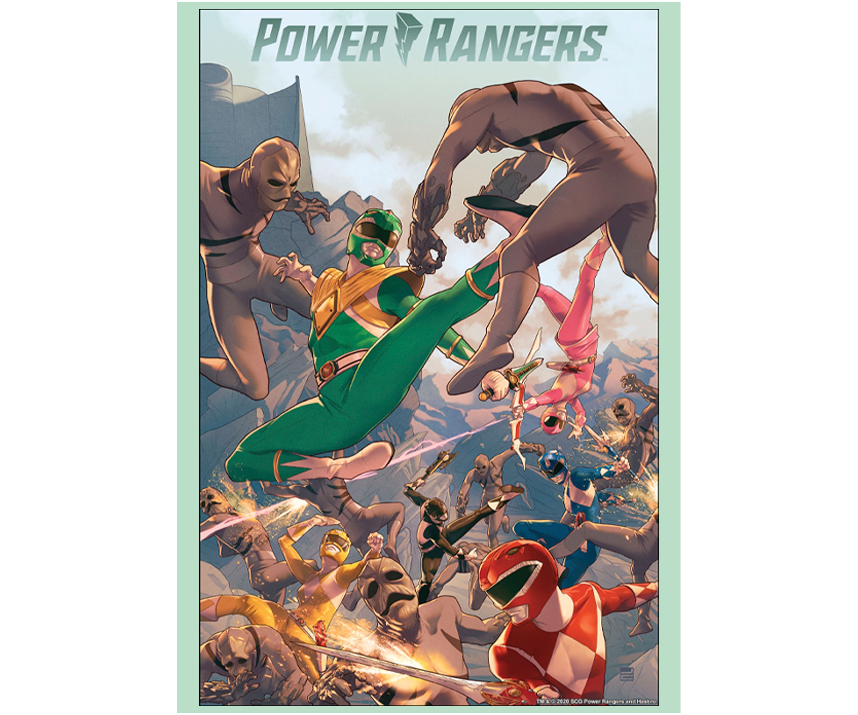 Power Rangers Girls 4-6x Melee Poster Graphic T-Shirt | Belk