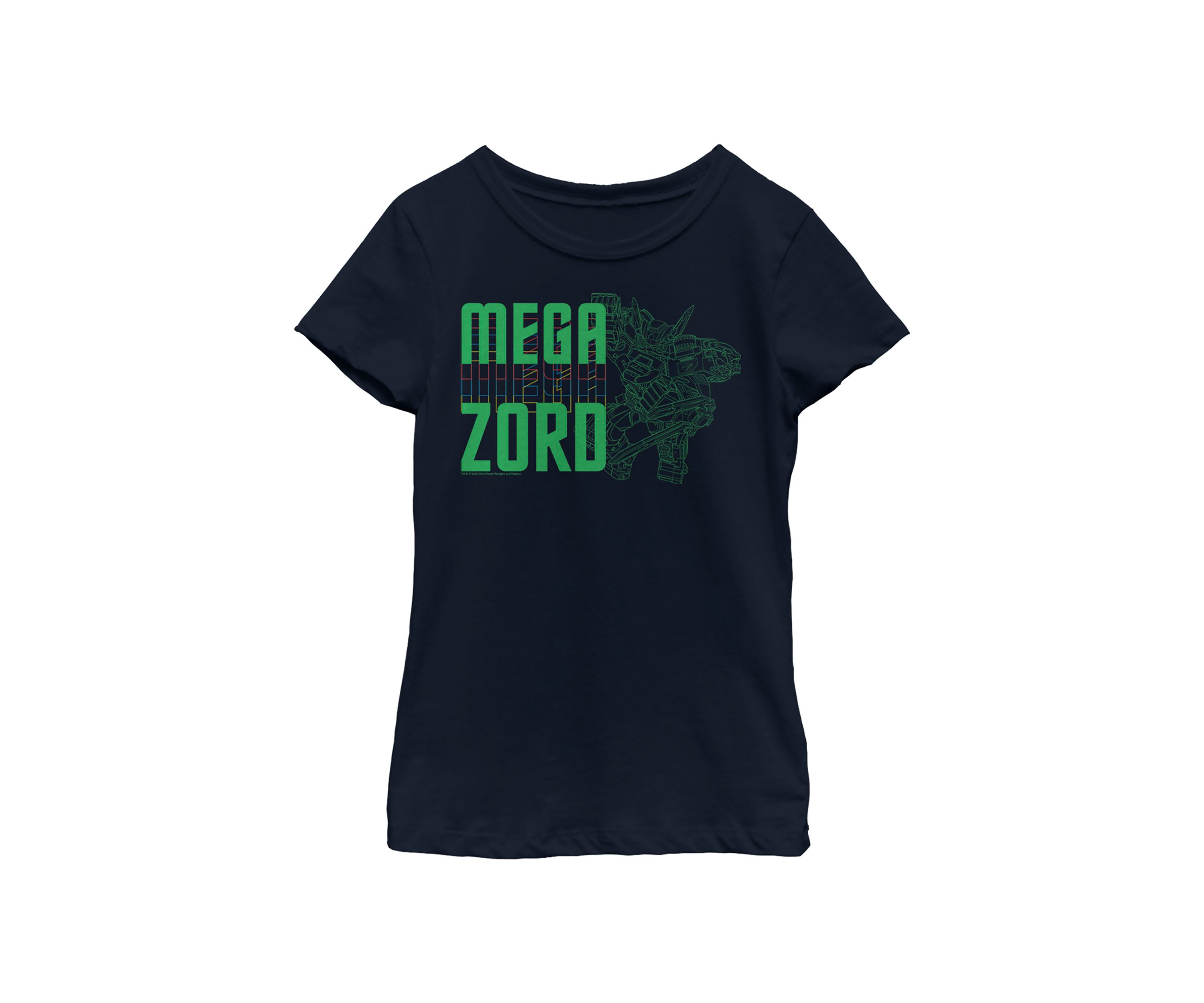 Girls 4-6x Mega Zord Graphic T-Shirt
