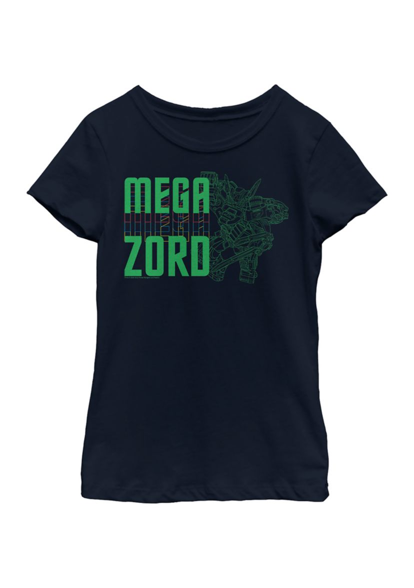 Girls 4-6x Mega Zord Graphic T-Shirt
