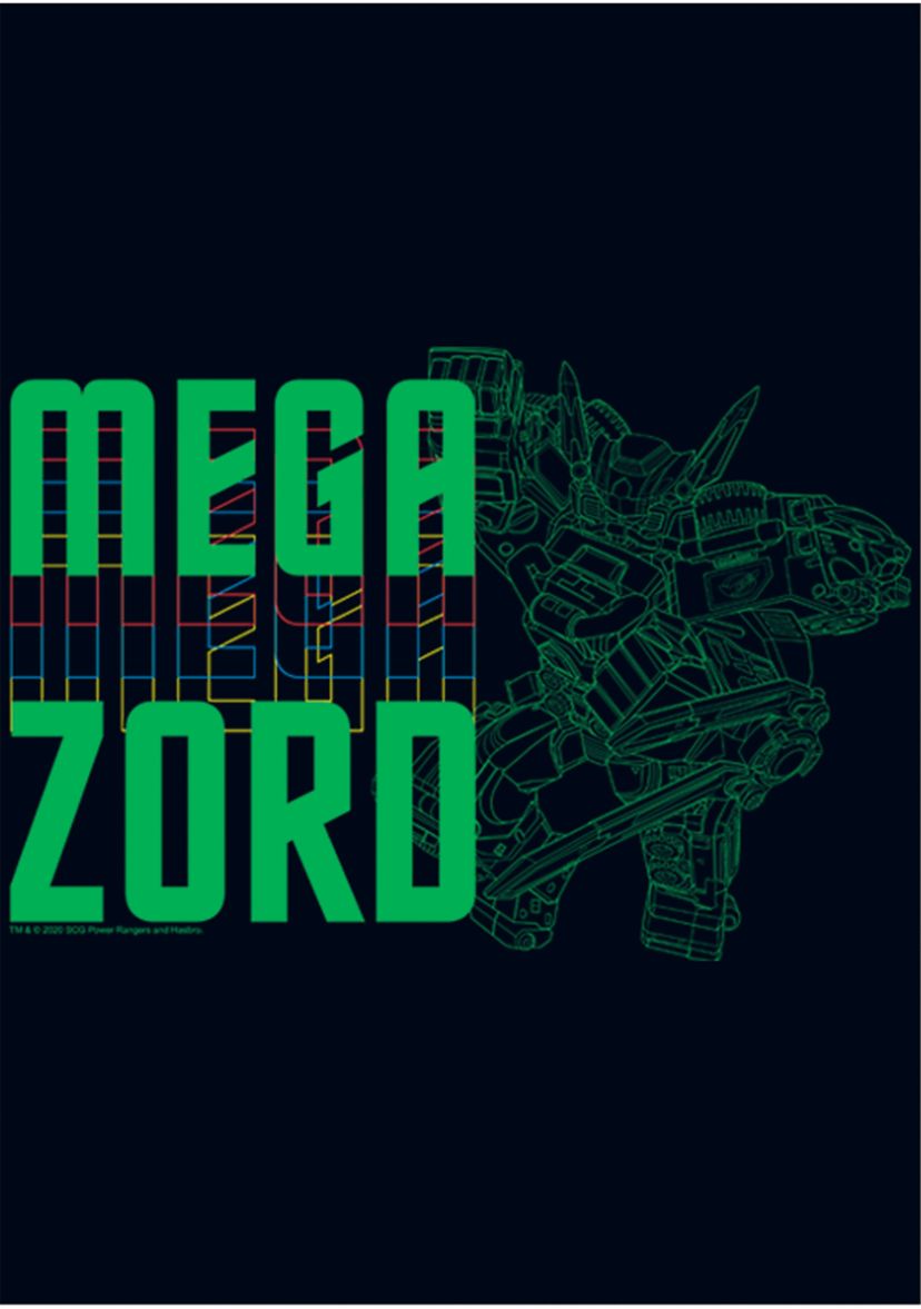 Girls 4-6x Mega Zord Graphic T-Shirt