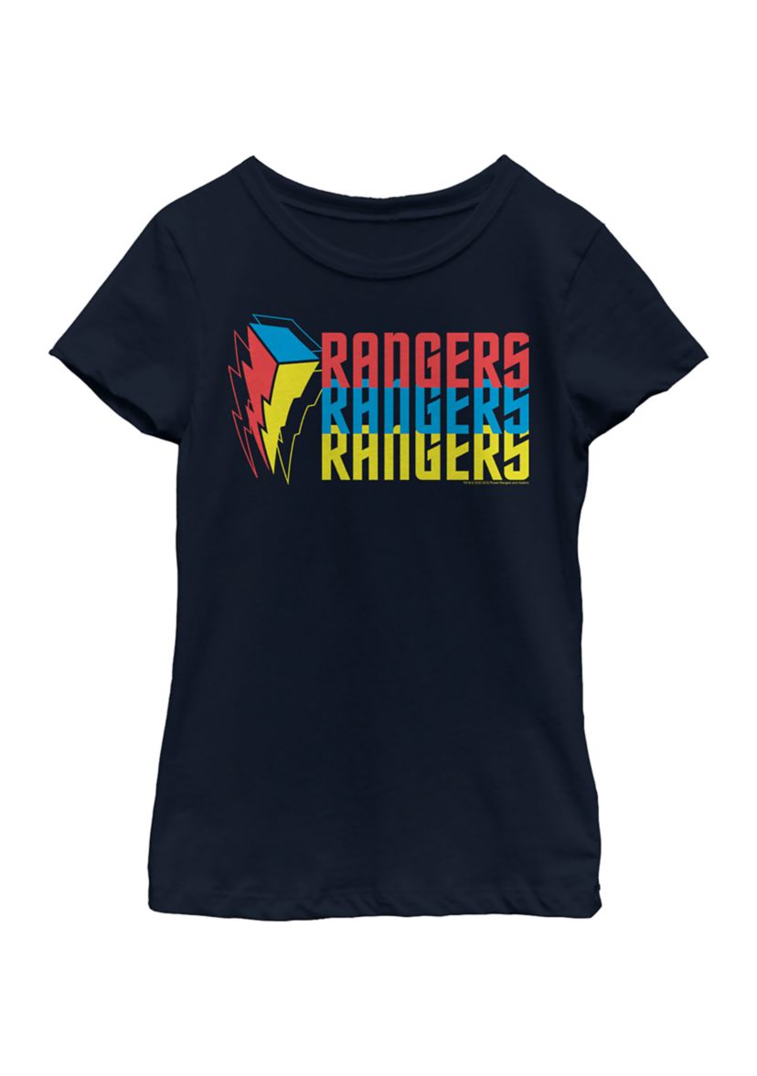 Girls 4-6x Ranger Bolt Stack Graphic T-Shirt