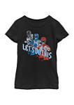 Girls 4-6x Lets Do This Graphic T-Shirt