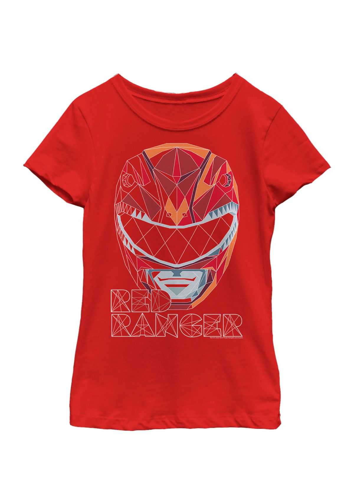 Girls 4-6x Red Ranger Poly Graphic T-Shirt