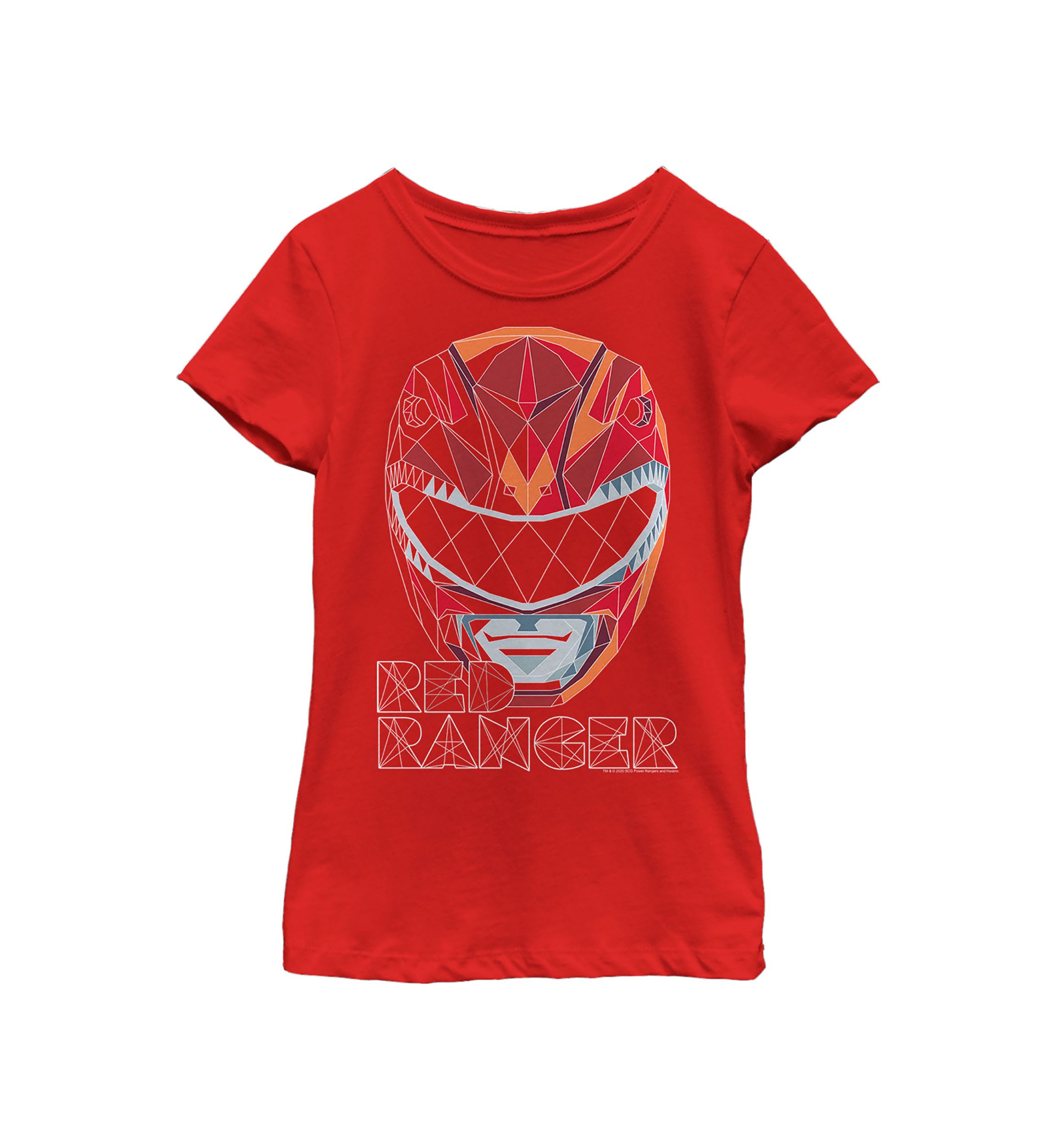Girls 4-6x Red Ranger Poly Graphic T-Shirt