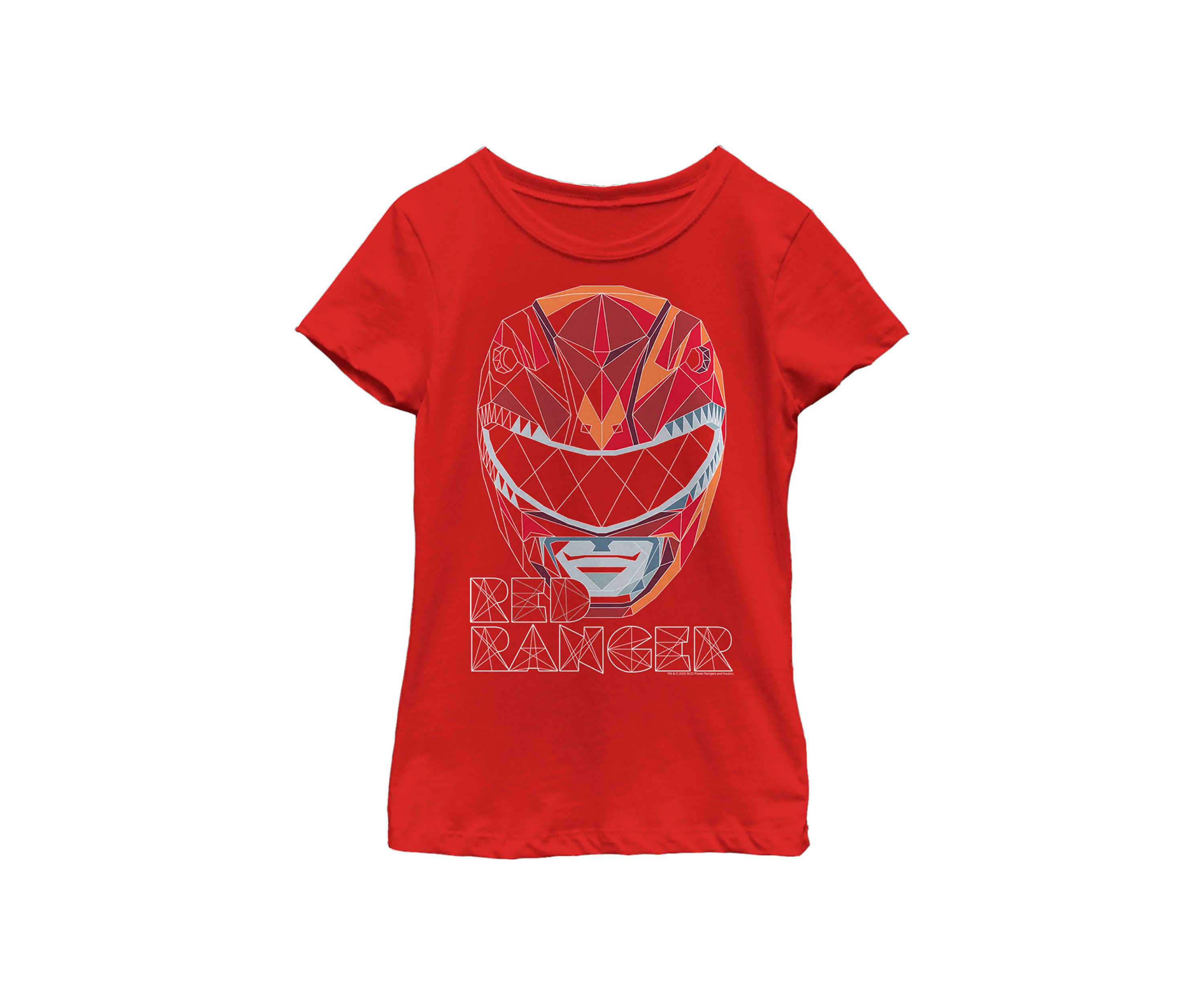 Girls 4-6x Red Ranger Poly Graphic T-Shirt