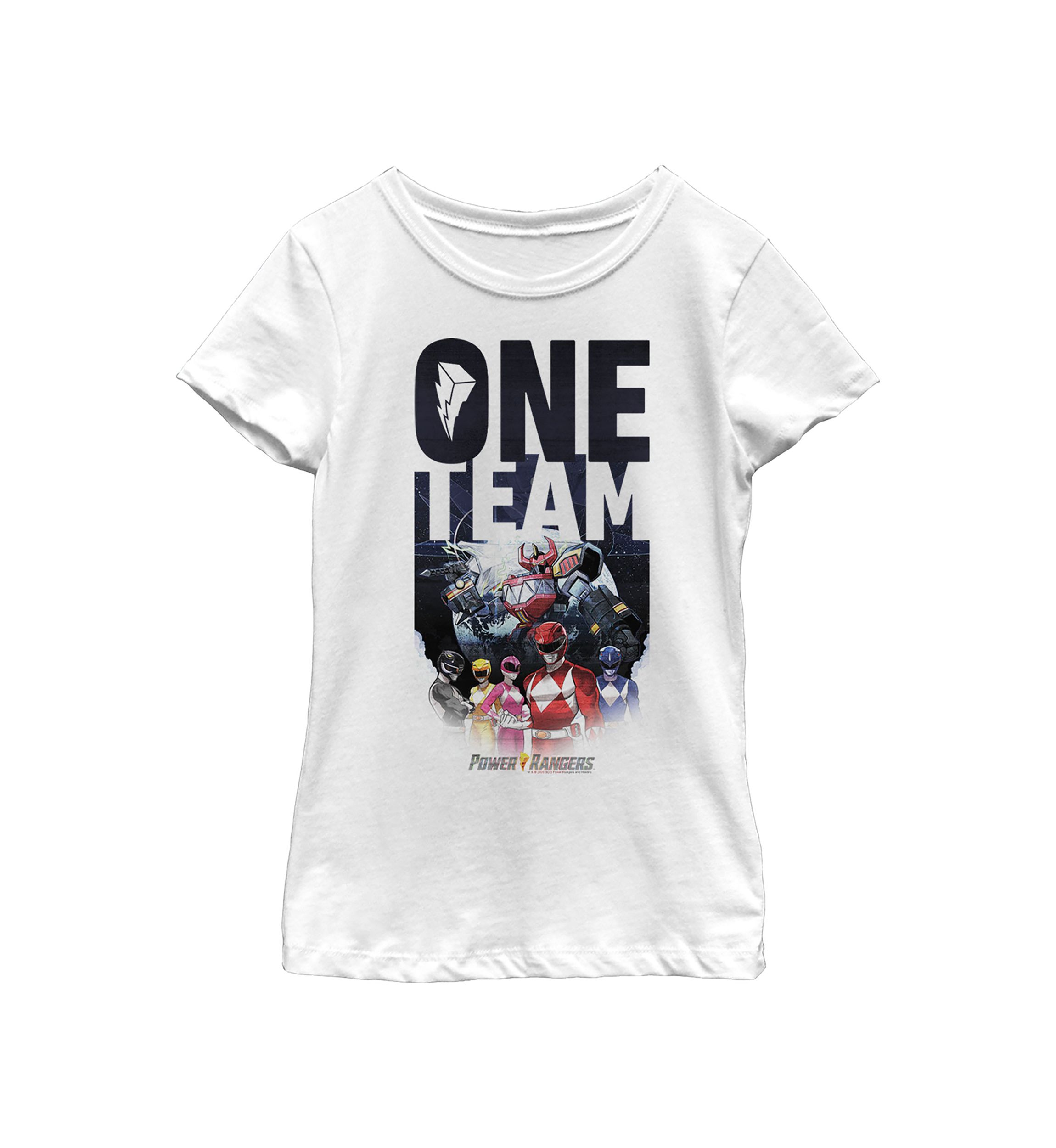 Girls 4-6x One Powerful Team Graphic T-Shirt