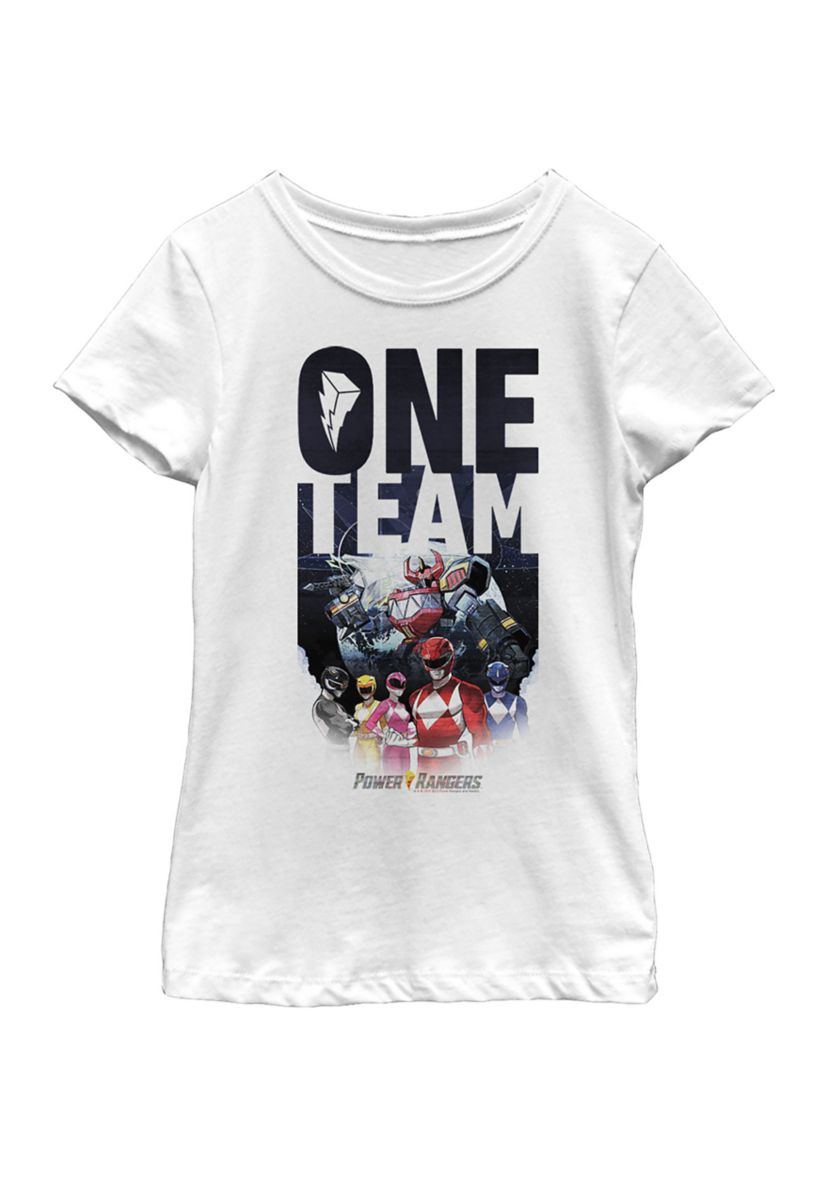 Girls 4-6x One Powerful Team Graphic T-Shirt