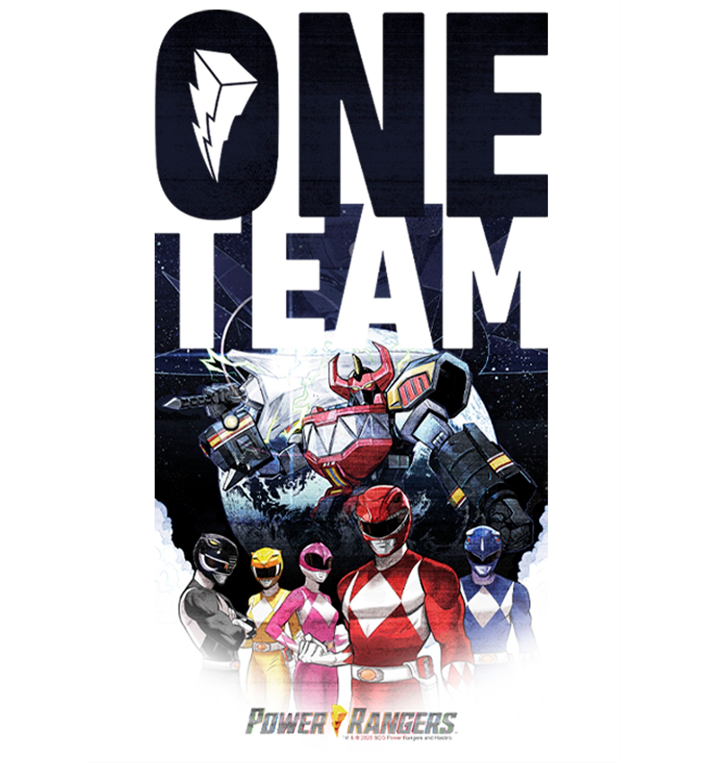 Girls 4-6x One Powerful Team Graphic T-Shirt