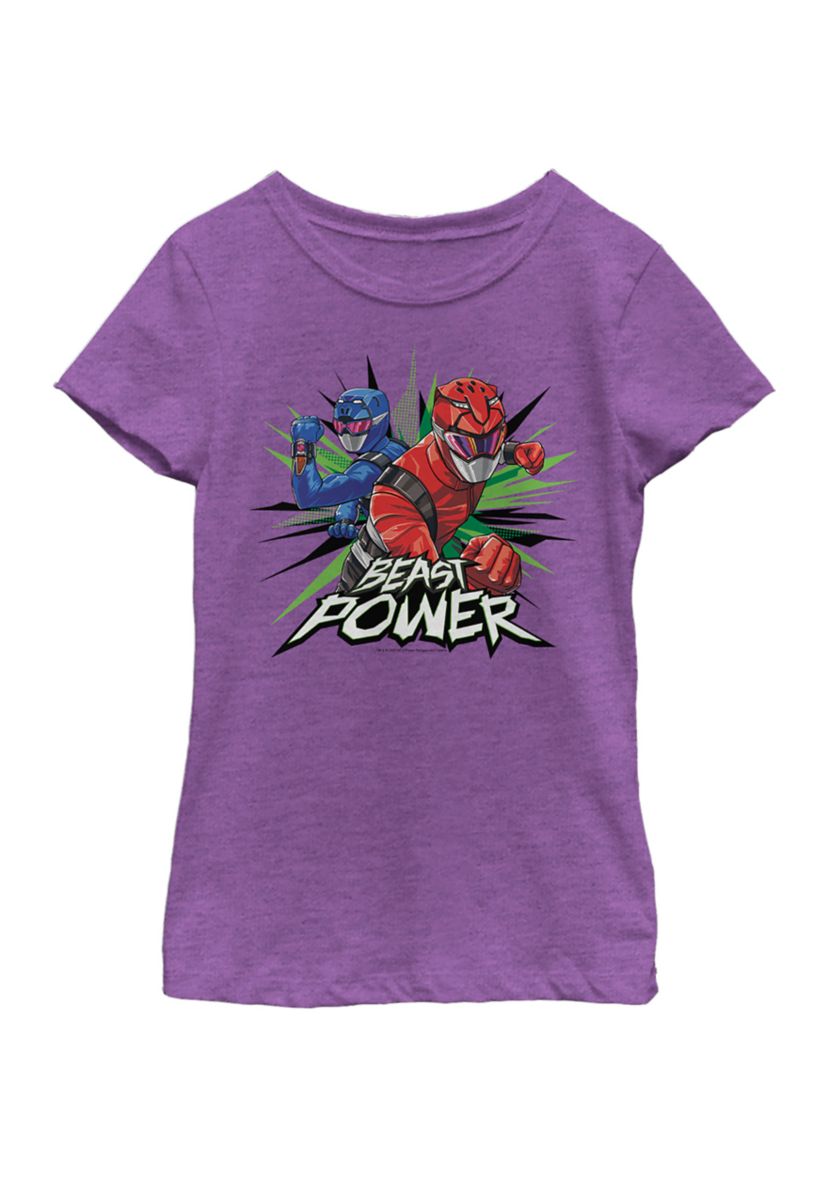 Girls 4-6x Beast Power Graphic T-Shirt