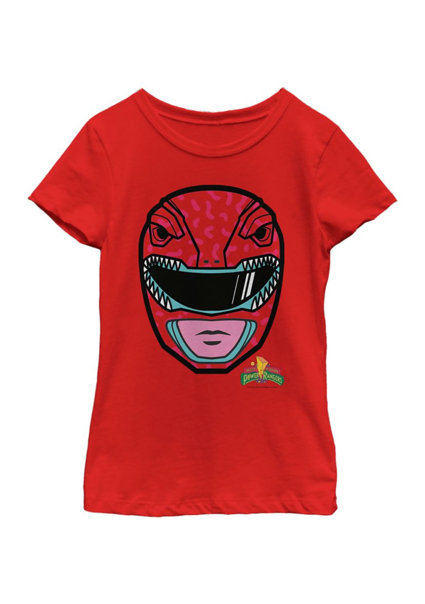 Girls 4-6x Big Face Red Graphic T-Shirt