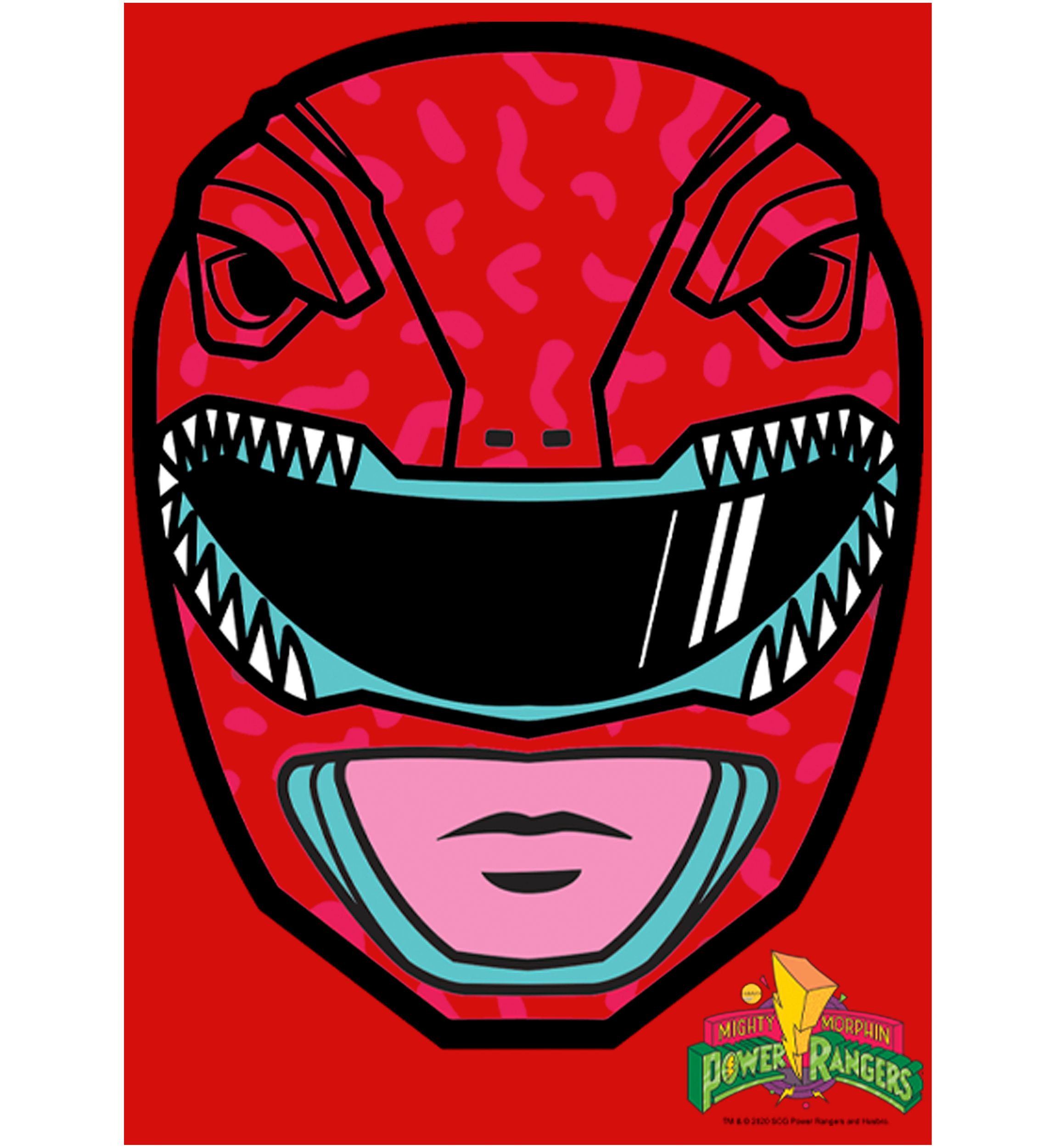 Girls 4-6x Big Face Red Graphic T-Shirt