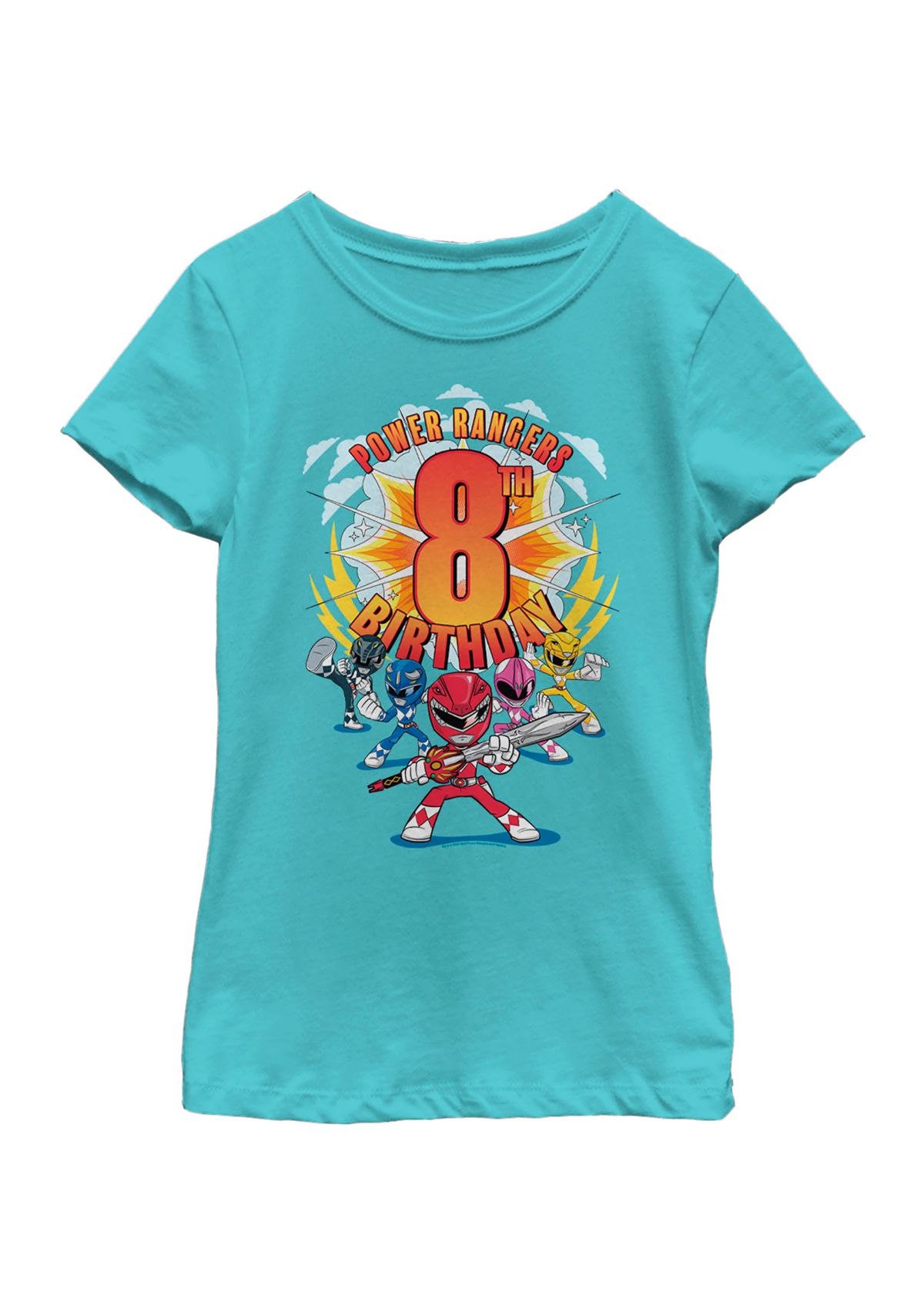 Girls 4-6x 8th Birthday Graphic T-Shirt