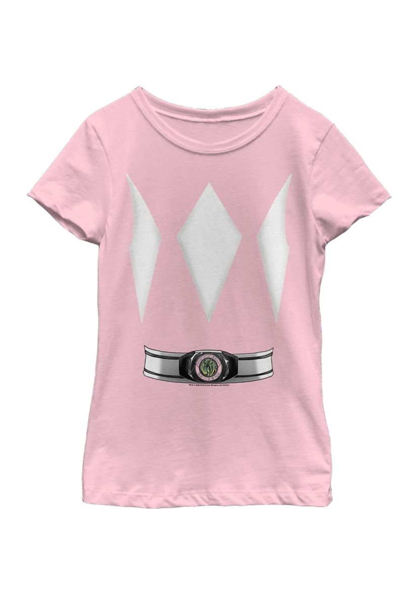 Girls 4-6x Pink Ranger Costume Tee Graphic T-Shirt