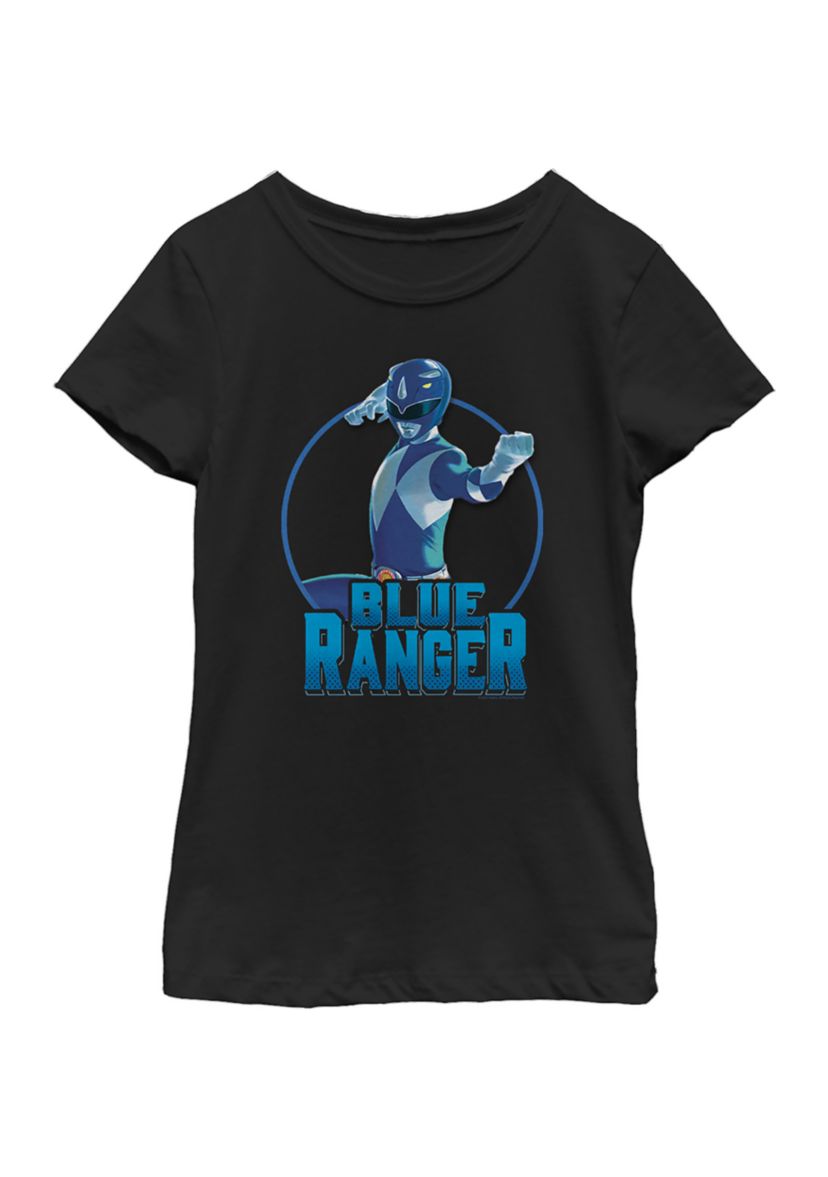 Girls 4-6x BLUE Graphic T-Shirt