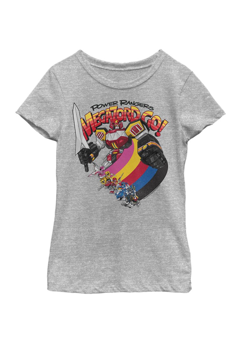 Girls 4-6x Megazord and Rangers Graphic T-Shirt