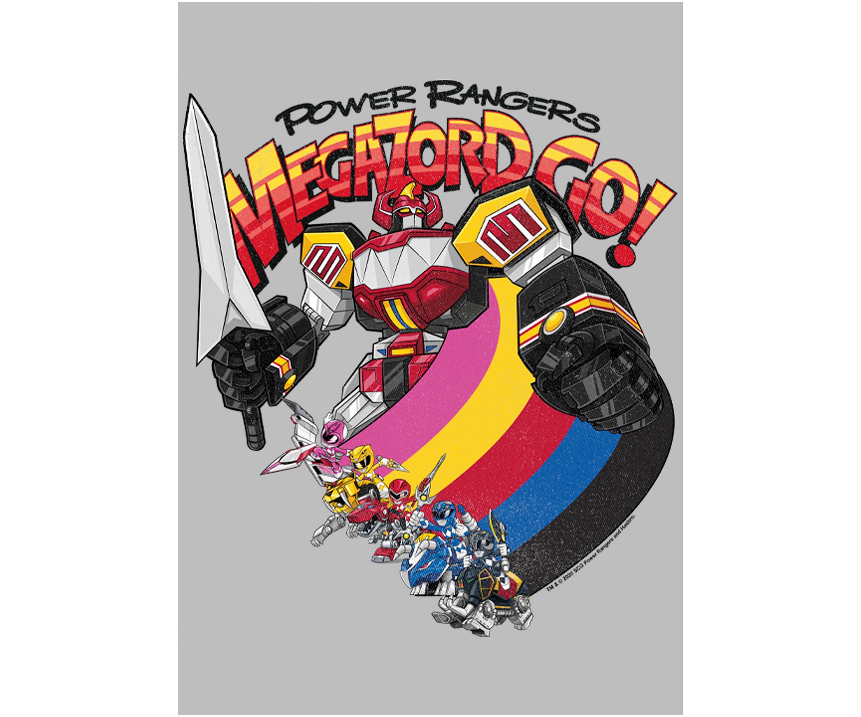 Girls 4-6x Megazord and Rangers Graphic T-Shirt