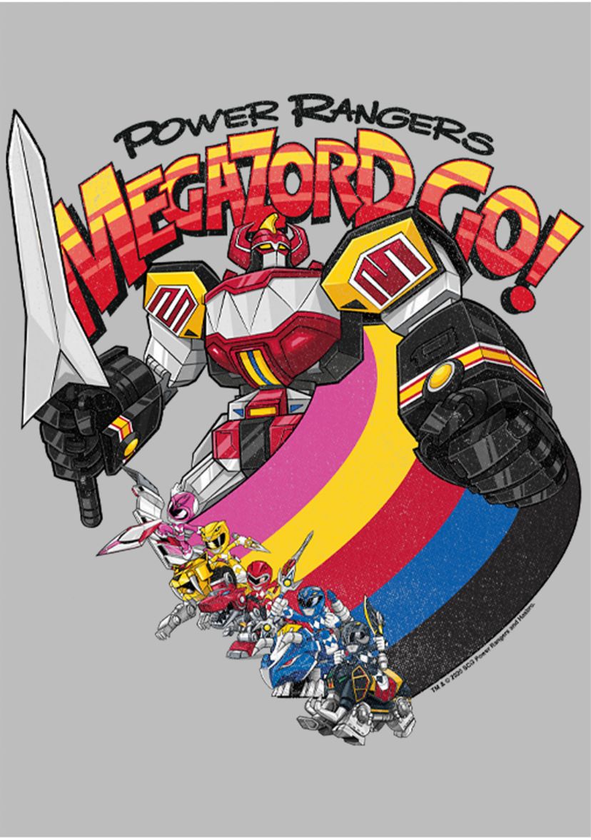 Girls 4-6x Megazord and Rangers Graphic T-Shirt
