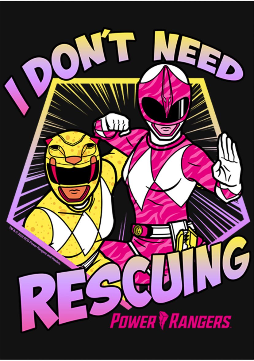 Girls 4-6x No Rescue Needed Graphic T-Shirt