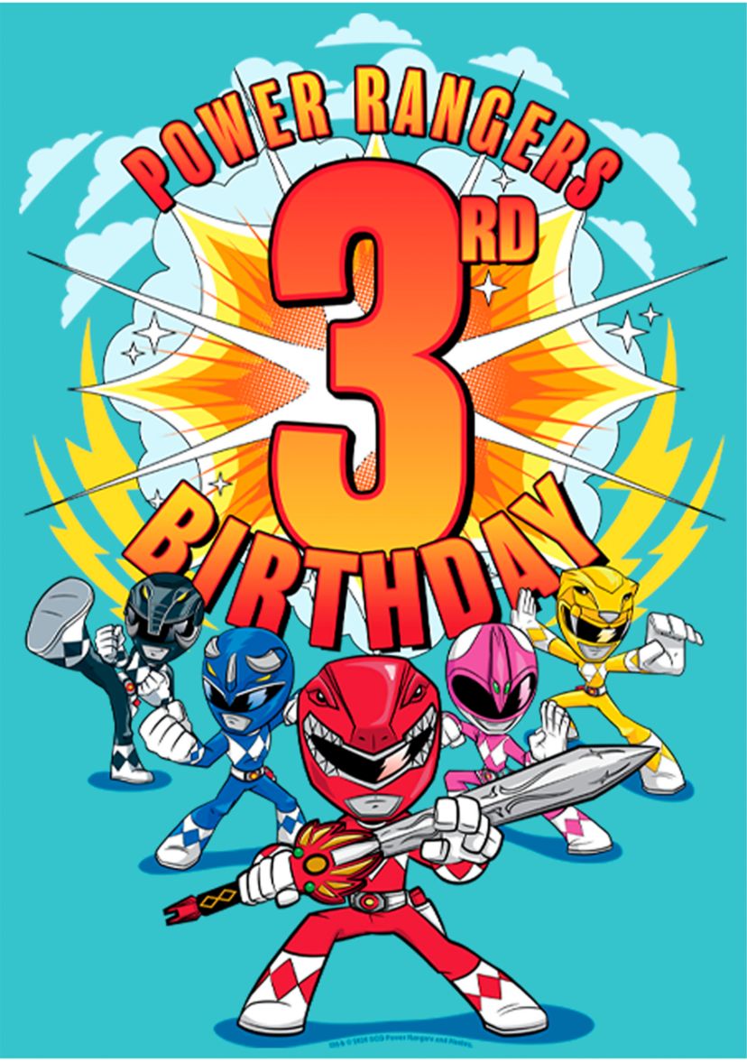 Girls 4-6x 3rd Birthday Graphic T-Shirt