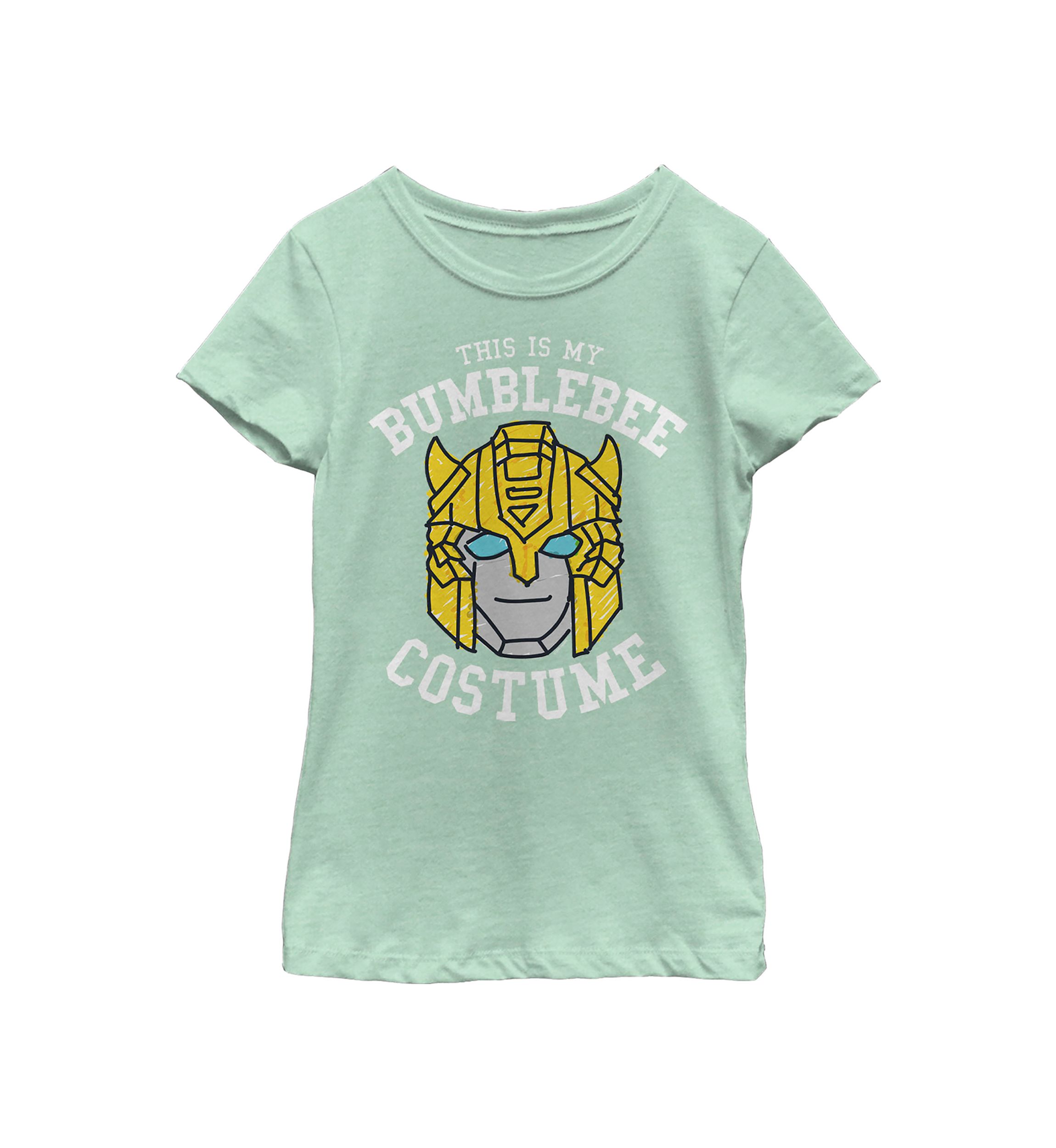 Girls 4-6x This Is My Bumblebee Costume Graphic T-Shirt