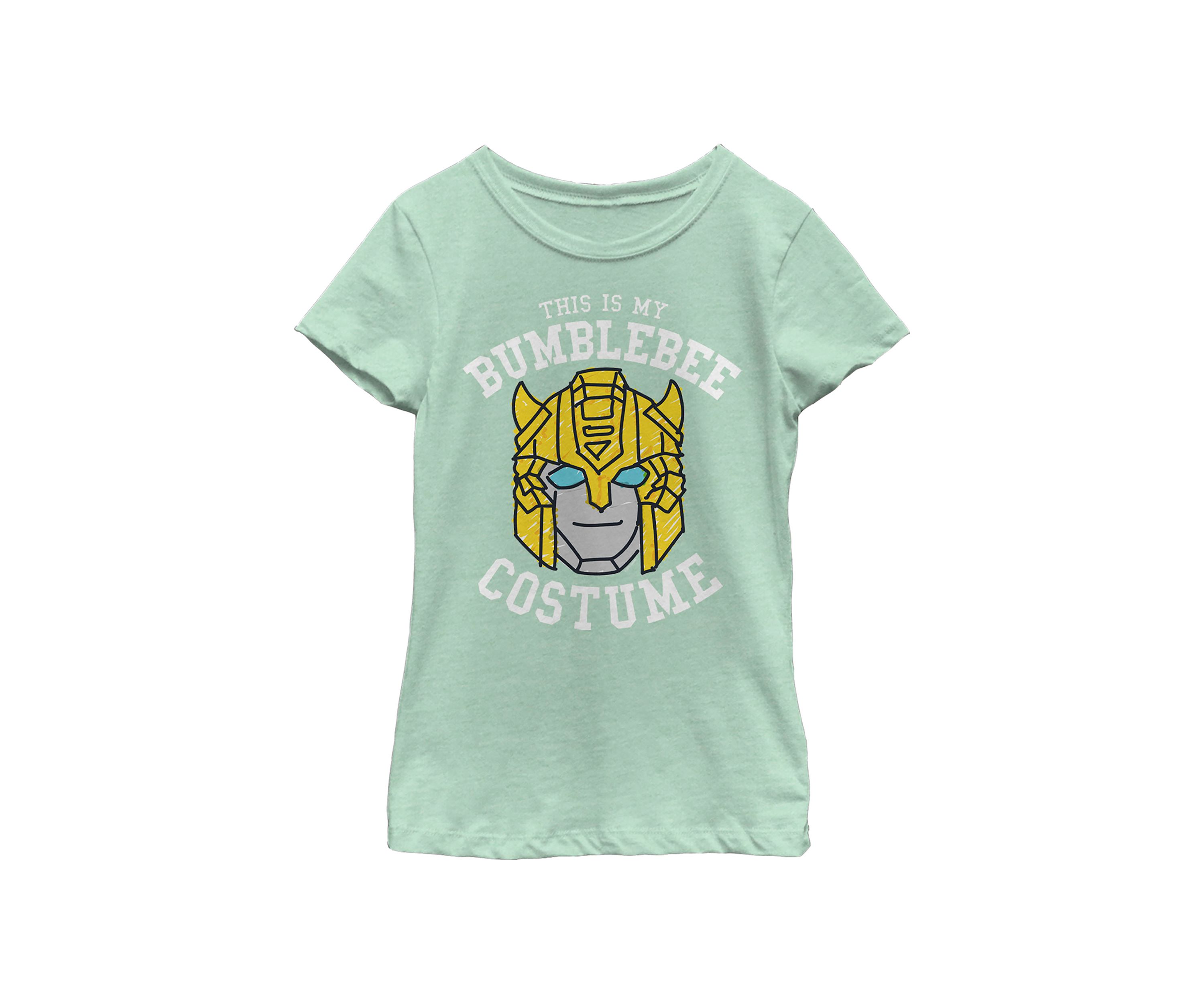 Girls 4-6x This Is My Bumblebee Costume Graphic T-Shirt