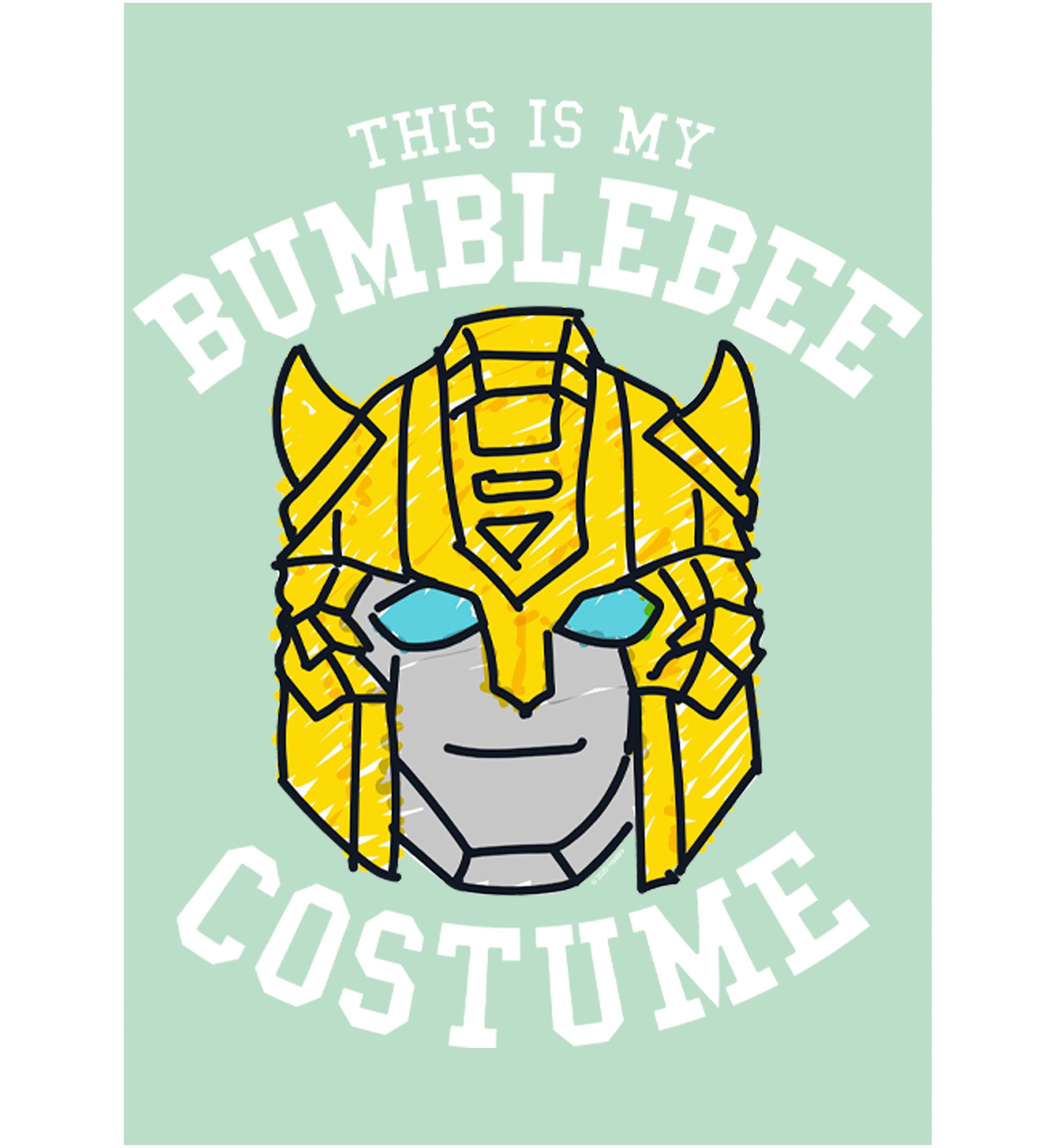 Girls 4-6x This Is My Bumblebee Costume Graphic T-Shirt