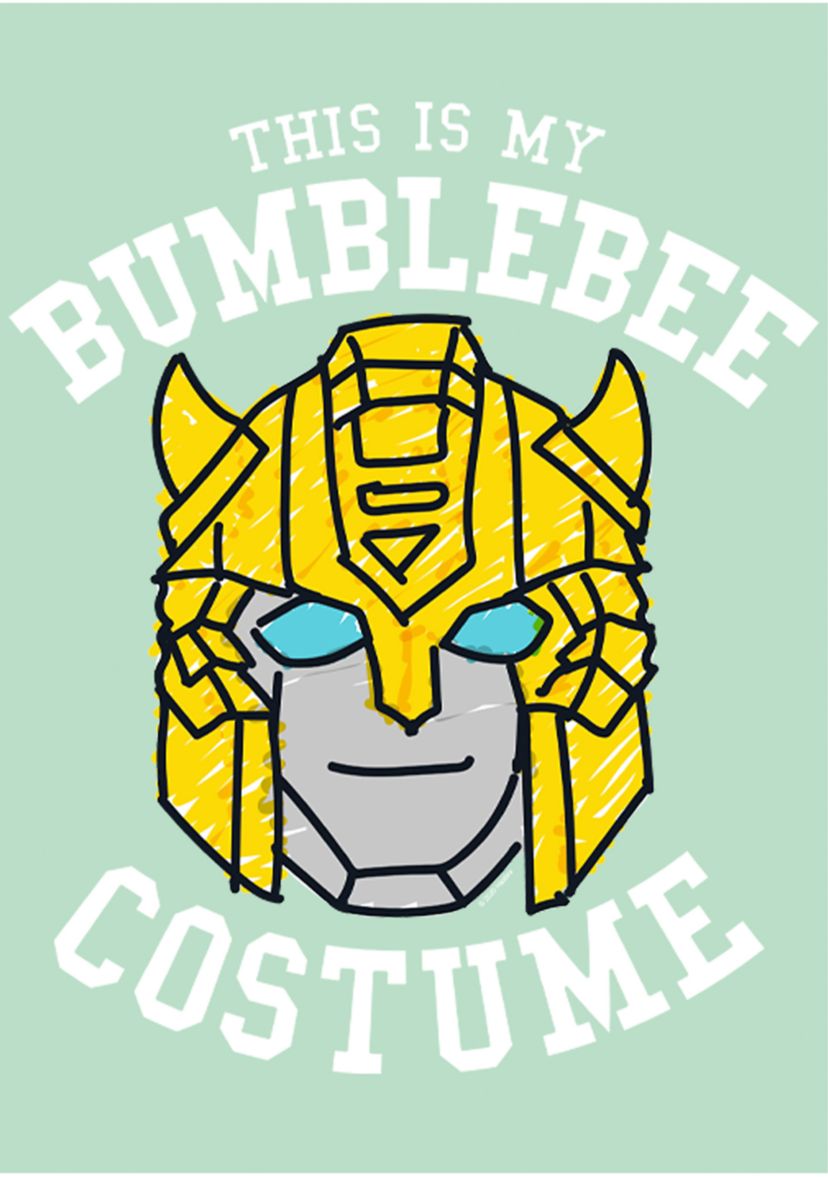 Girls 4-6x This Is My Bumblebee Costume Graphic T-Shirt