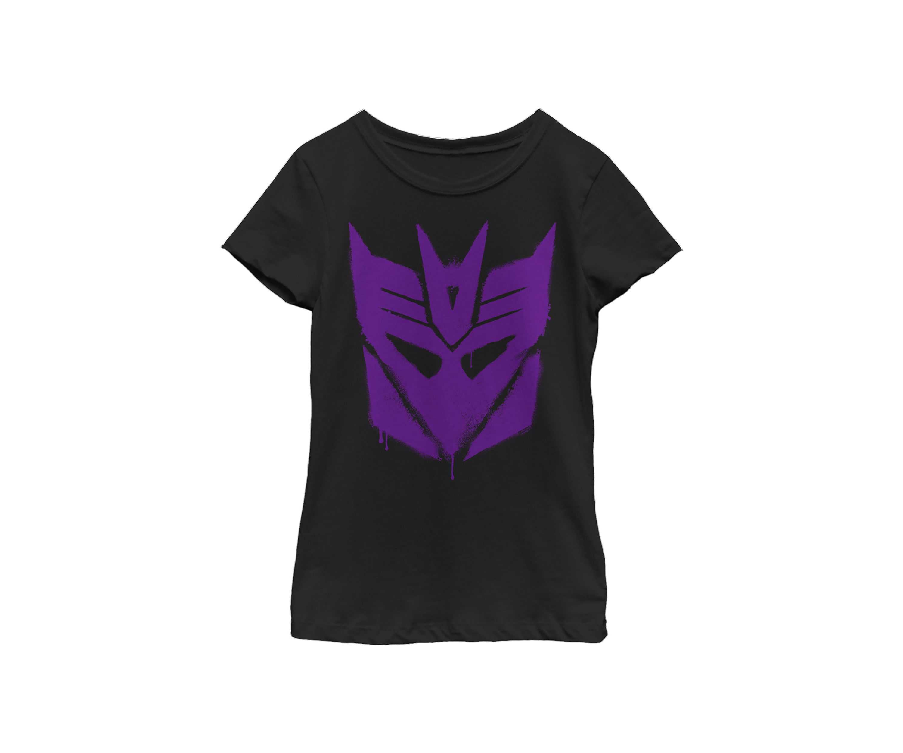 Girls 4-6x  Decepticon Graffiti Logo Graphic T-Shirt