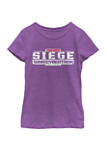 Girls 4-6x  Siege Cybertron Logo Graphic T-Shirt